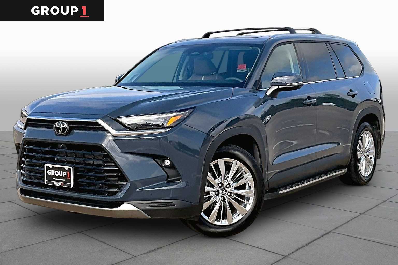 2025 Toyota Grand Highlander Platinum Storm Cloud at Group 1 Toyota Southwest
