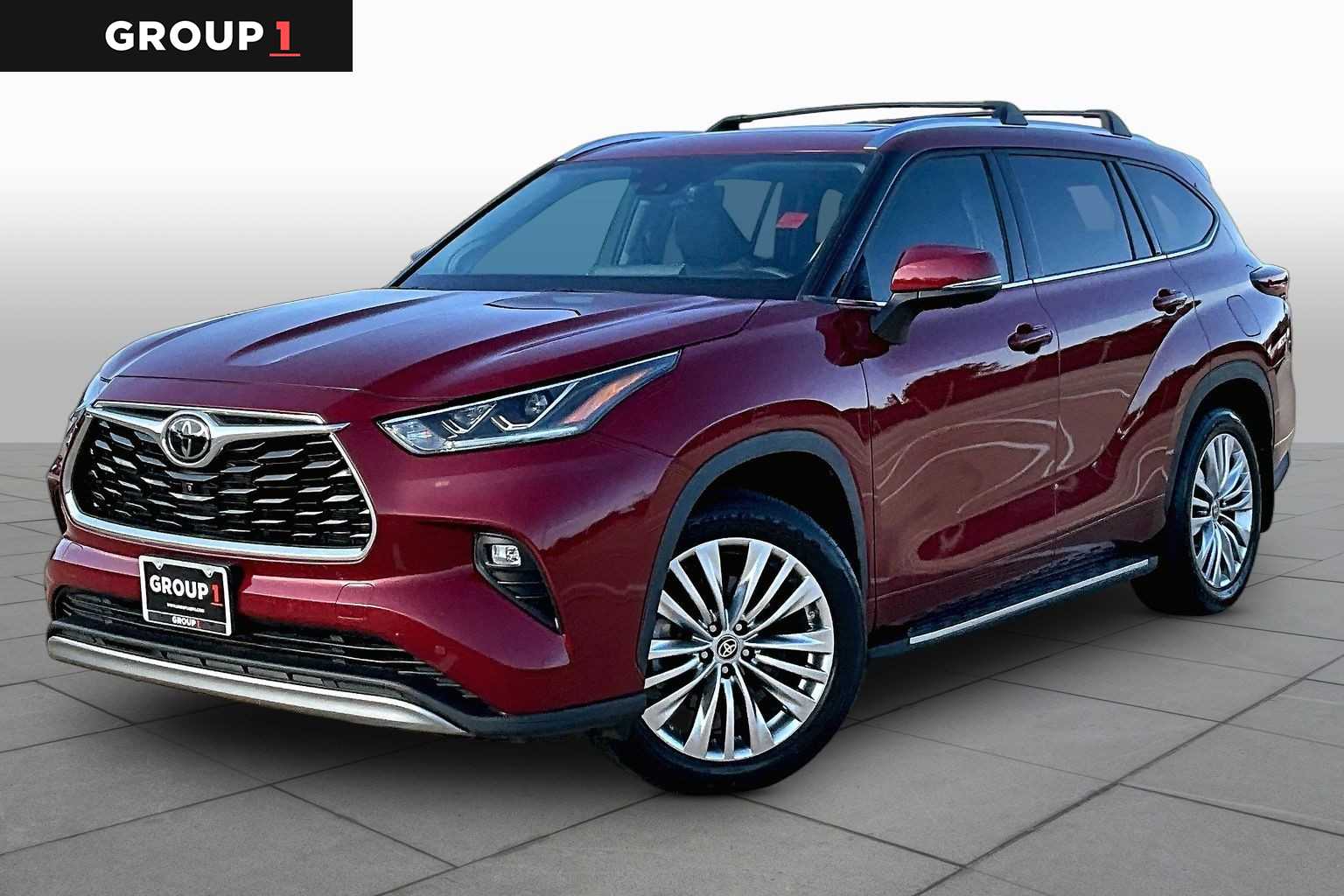 Red (Ruby Flare Pearl) 2024 Toyota Highlander SUV / Crossover All-Wheel Drive Automatic
