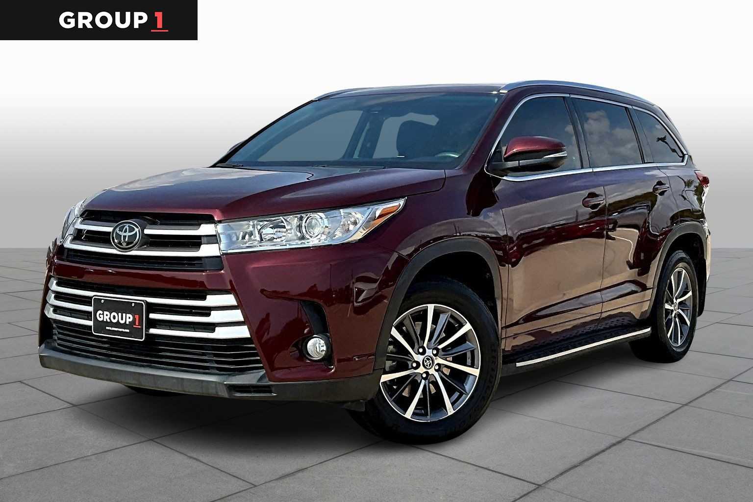 2018 Toyota Highlander XLE Ooh La La Rouge Mica at Sterling McCall Lexus of Clear Lake