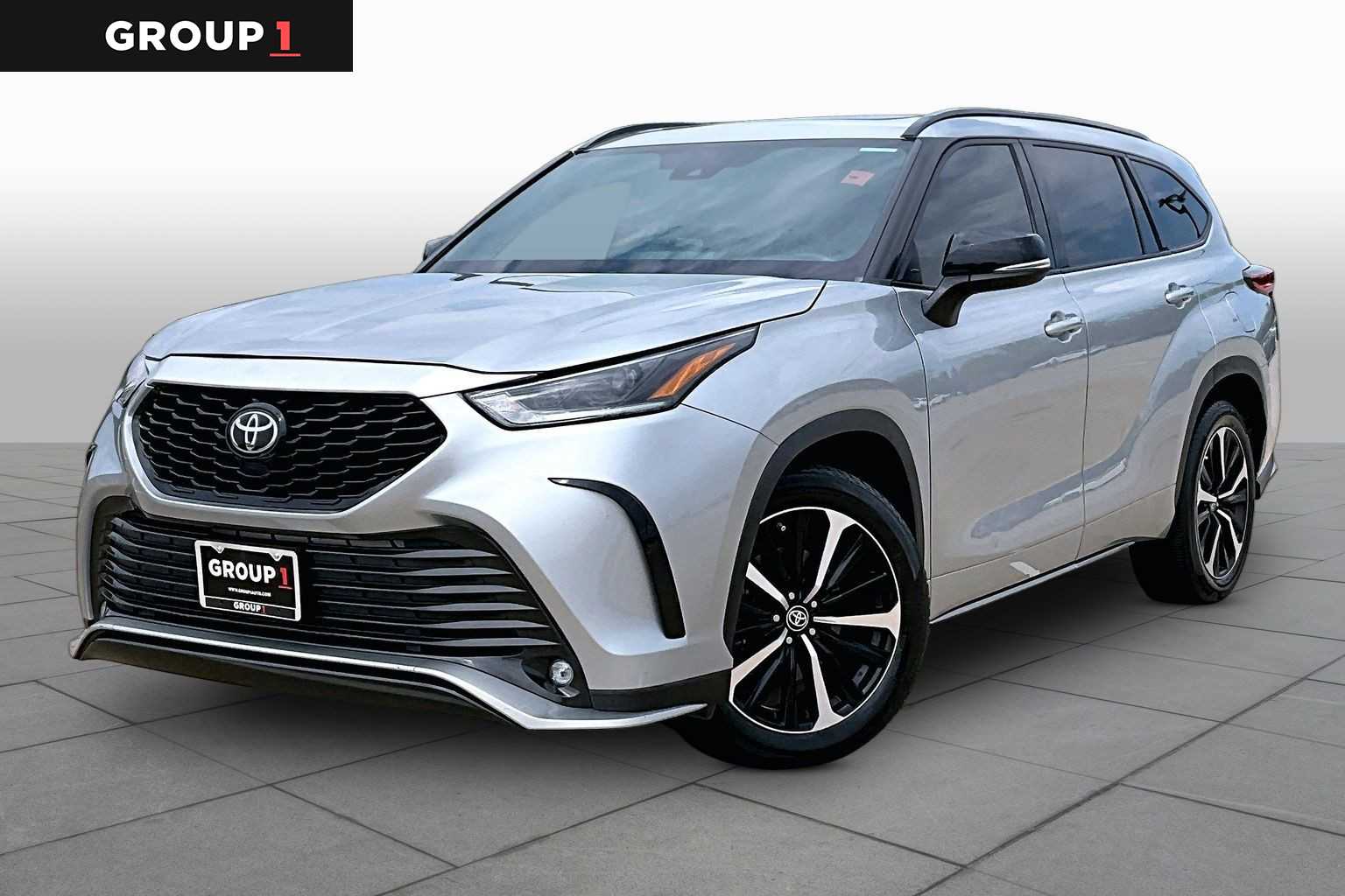 2021 Toyota Highlander XSE Celestial Silver Metallic at HGreg Houston