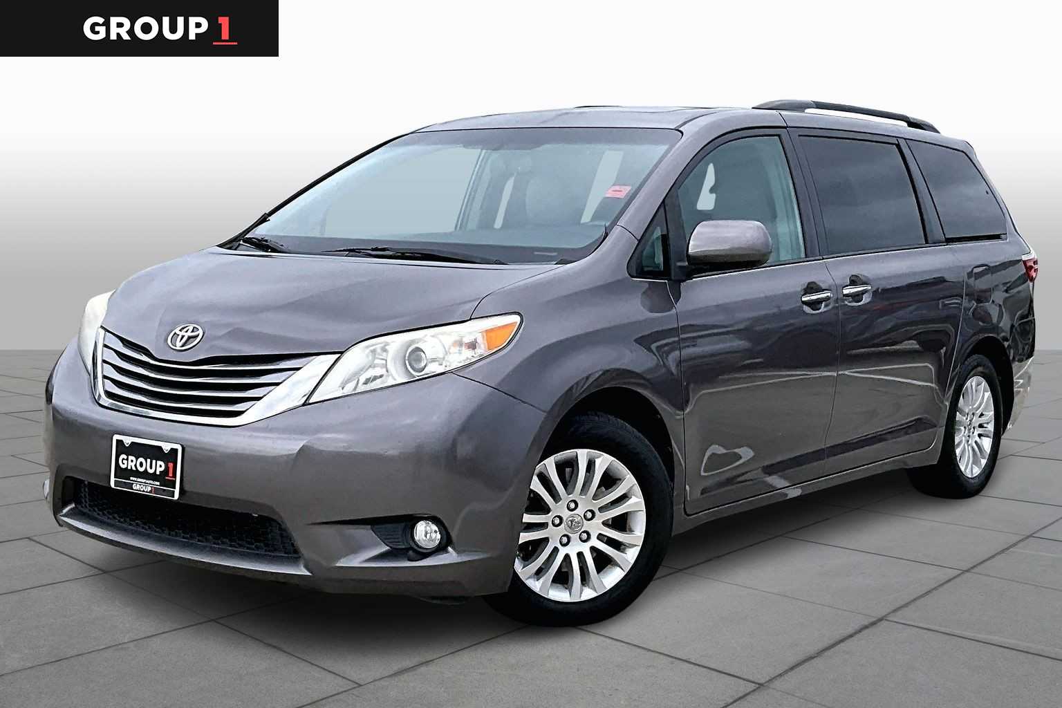 2016 Toyota Sienna XLE Predawn Gray Mica at Honda of Clear Lake