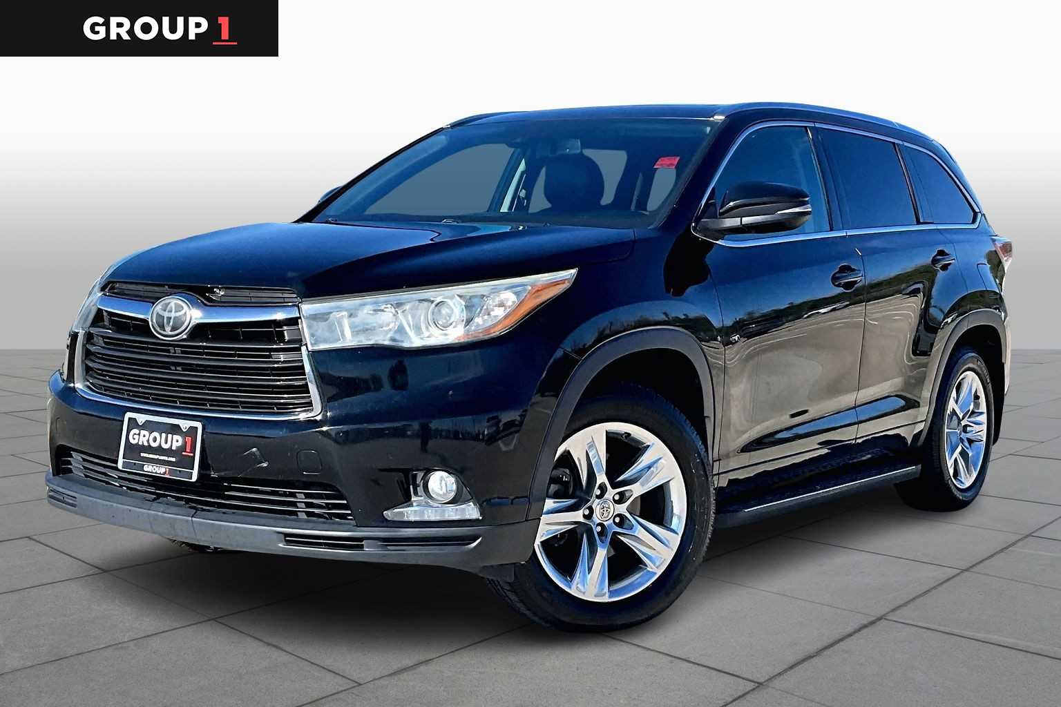 2014 Toyota Highlander Limited Platinum Attitude Black Metallic at Lexus Southwest Houston