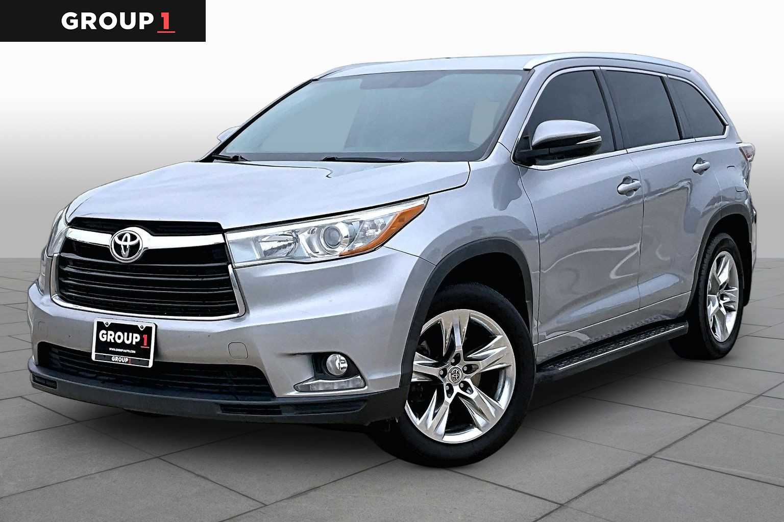 2015 Toyota Highlander Limited Silver Sky Metallic at Honda of Clear Lake