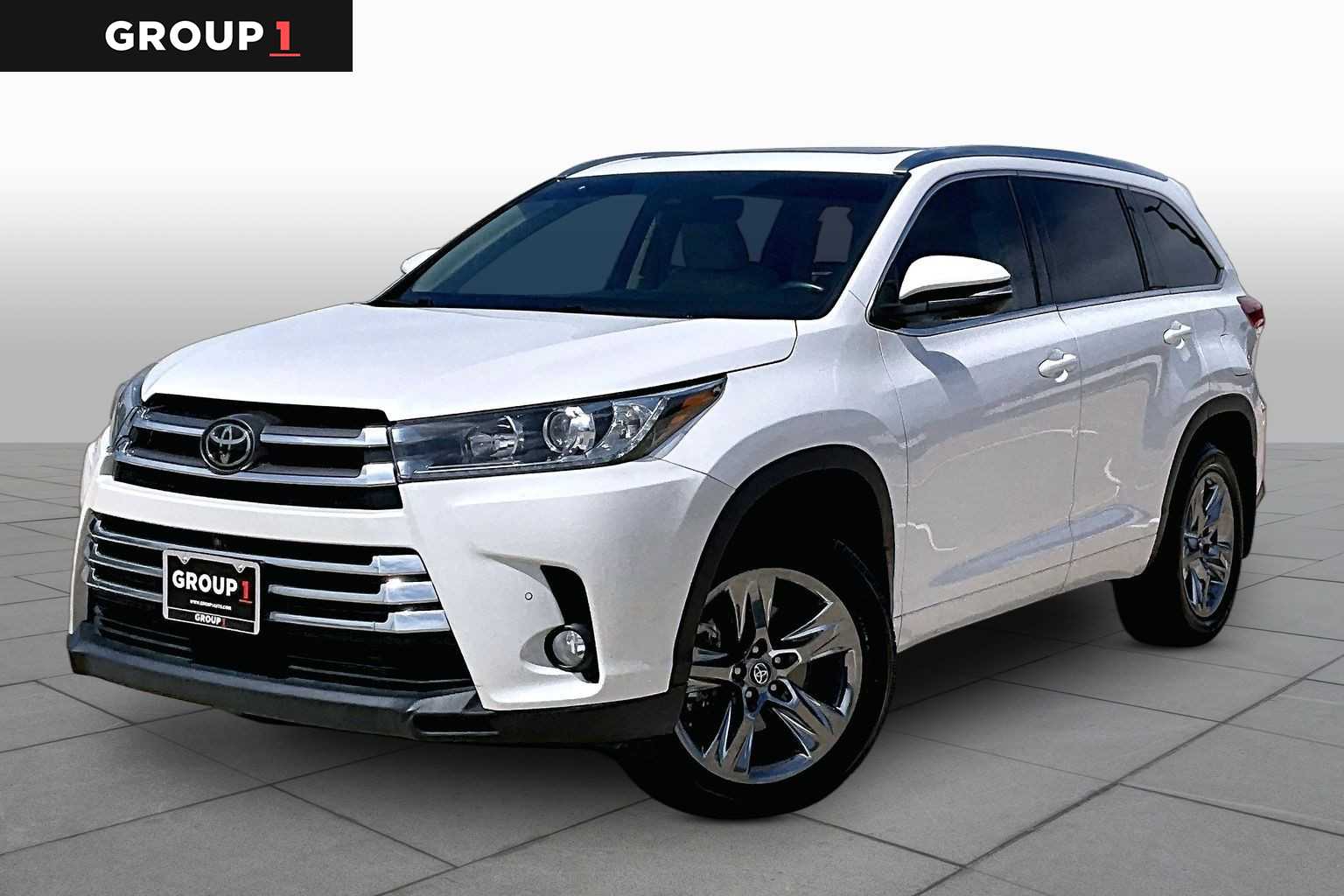 2018 Toyota Highlander Limited Blizzard Pearl at AutoNation USA Katy