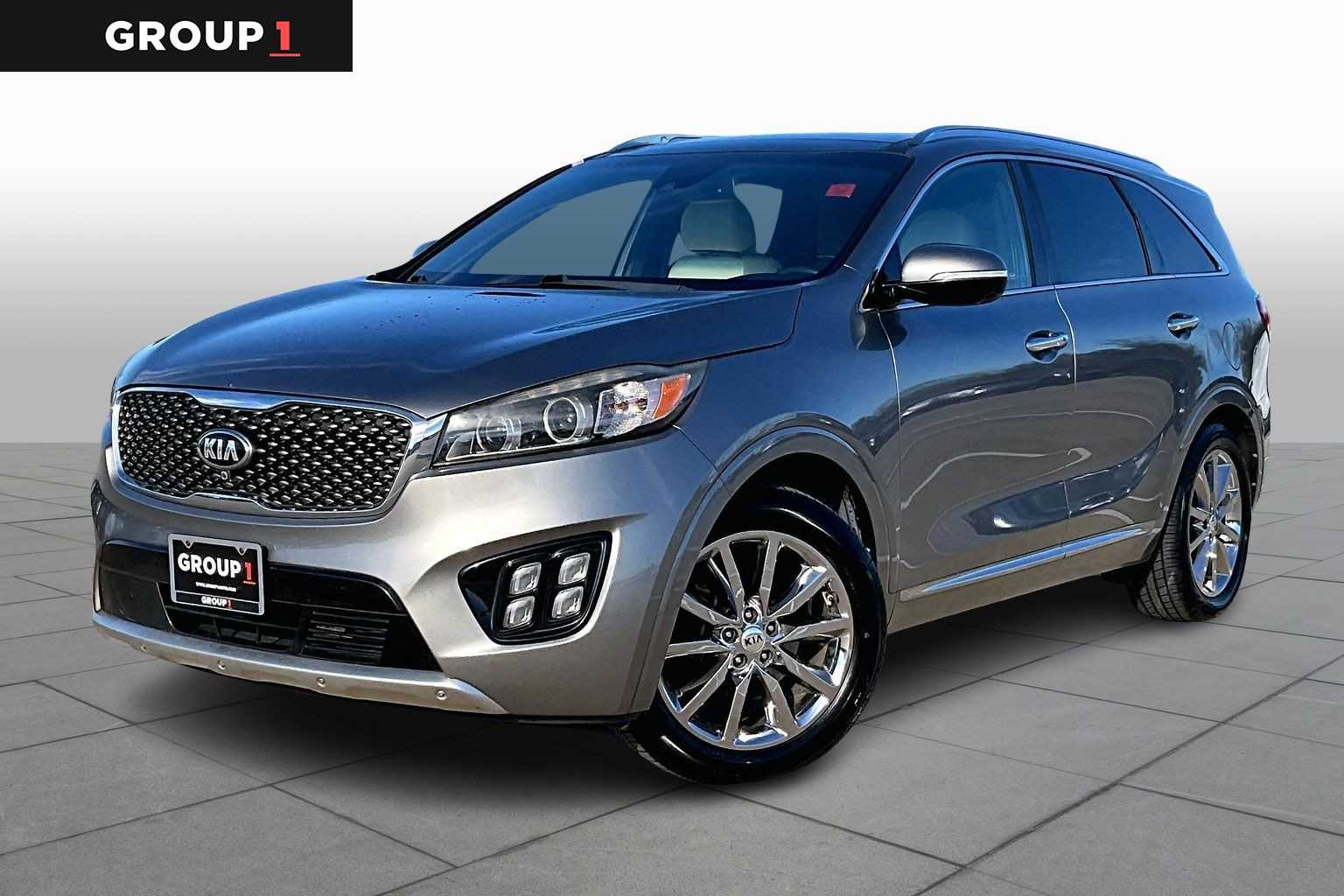 2018 Kia Sorento SX Limited V6 Titanium Silver at AutoNation USA Katy