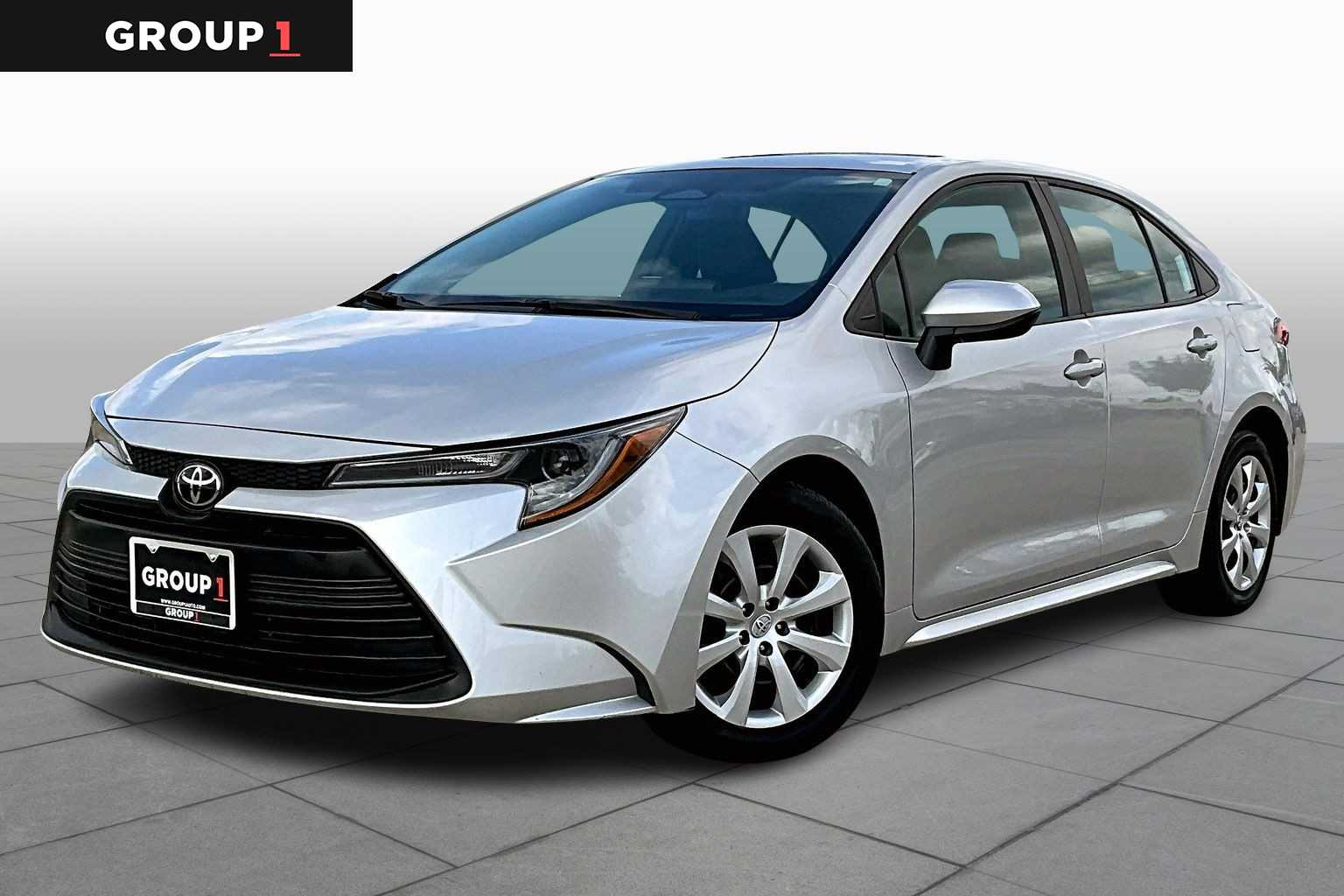 2023 Toyota Corolla LE Classic Silver Metallic at Sterling McCall Lexus of Clear Lake