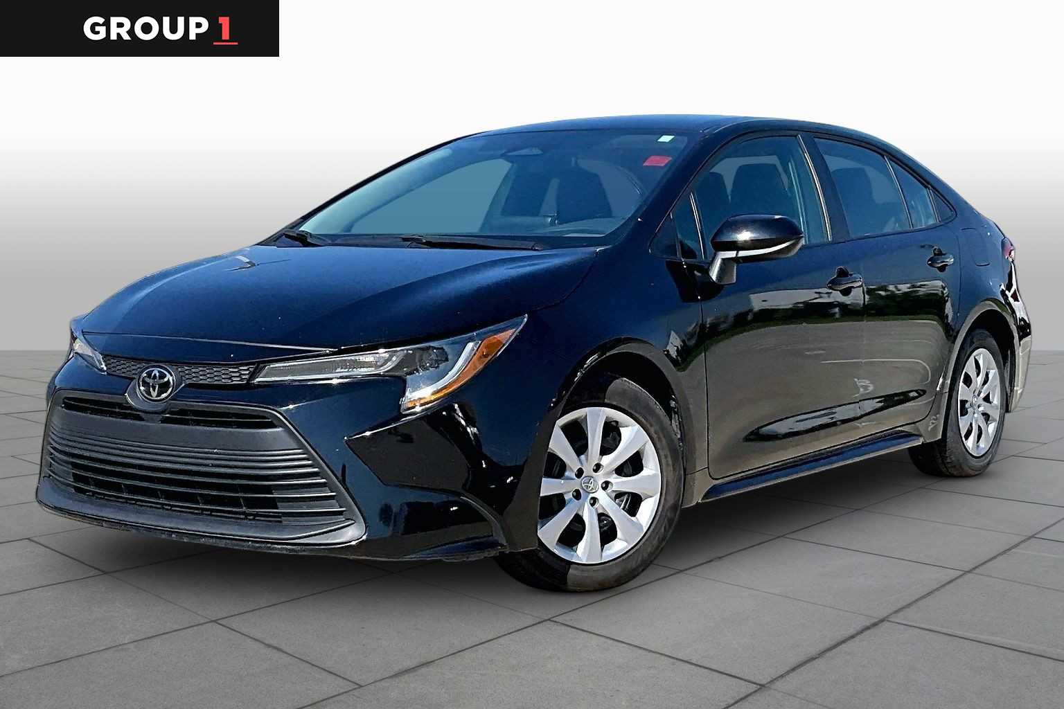 2024 Toyota Corolla LE Midnight Black Metallic at Beck & Masten Kia
