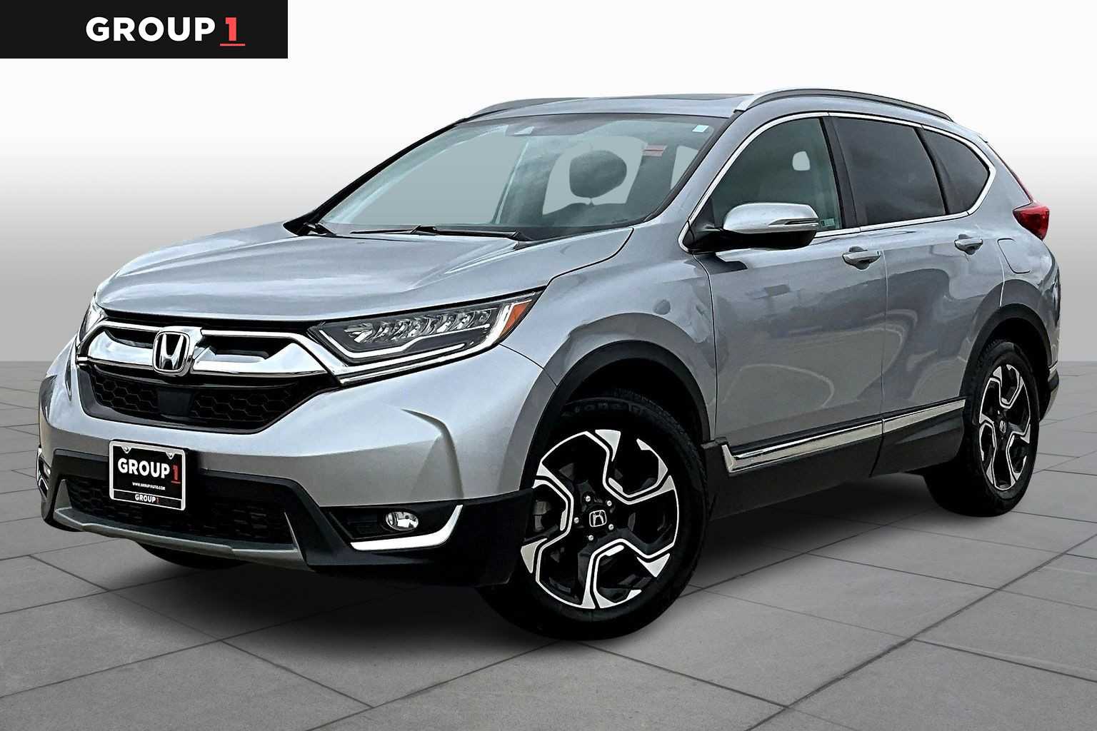 2019 Honda CR-V Touring Lunar Silver Metallic at AutoNation Toyota Gulf Fwy