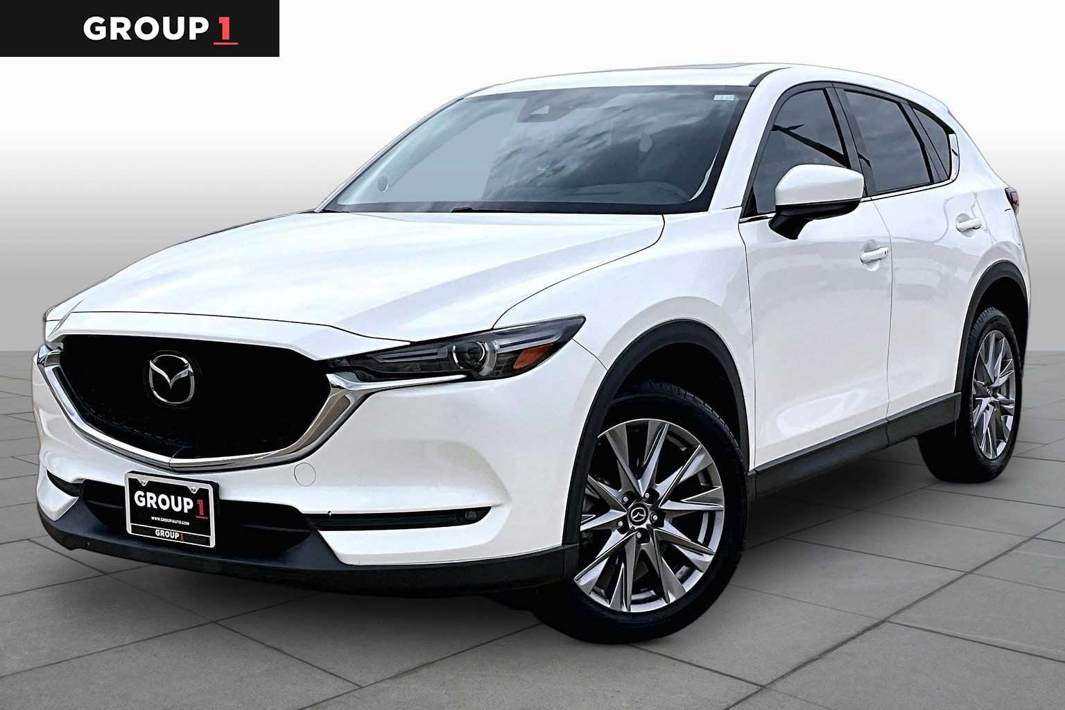 2019 Mazda CX-5 Grand Touring Snowflake White Pearl Mica at AutoNation USA Katy