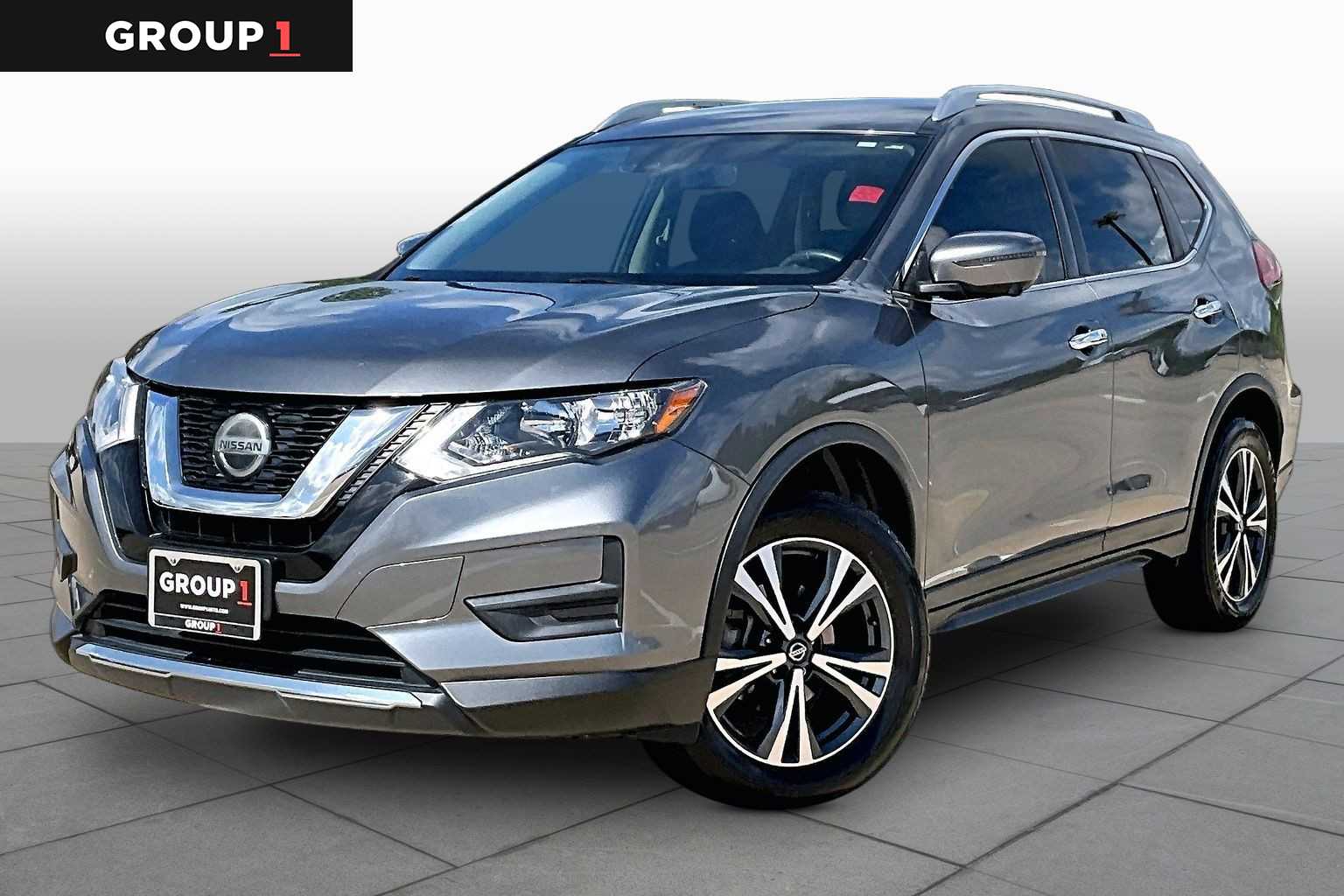 2019 Nissan Rogue SV Gun Metallic at Sterling McCall Nissan