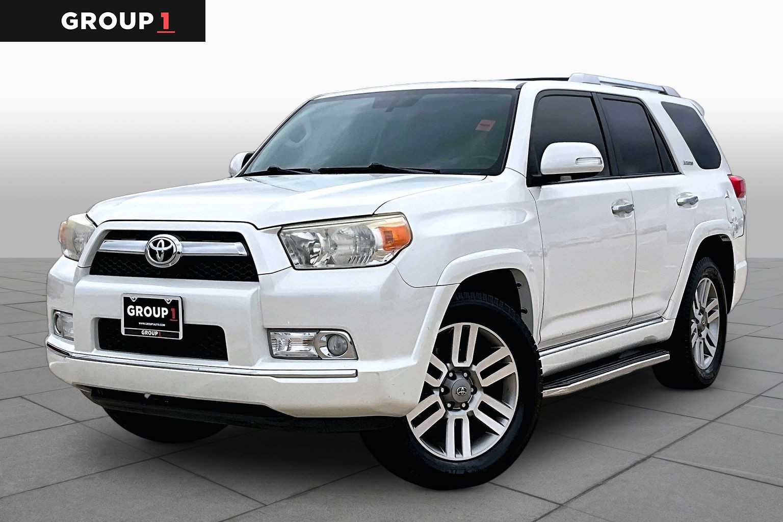 2013 Toyota 4Runner Limited Blizzard Pearl Metallic at Group 1 Toyota Southwest