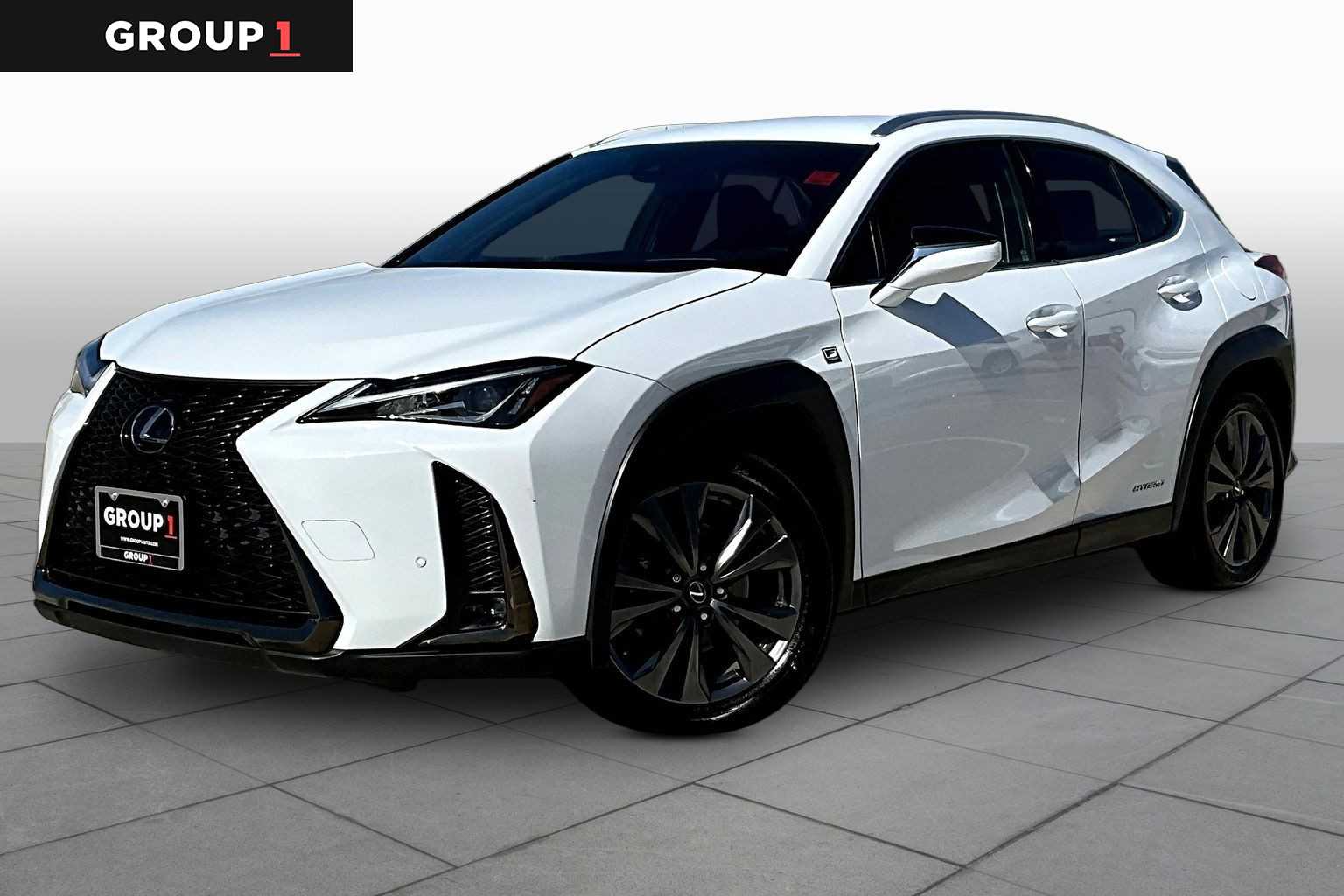 Ultra White 2021 Lexus UX Hybrid 250h F Sport AWD SUV / Crossover All-Wheel Drive Continuously Variable Transmission