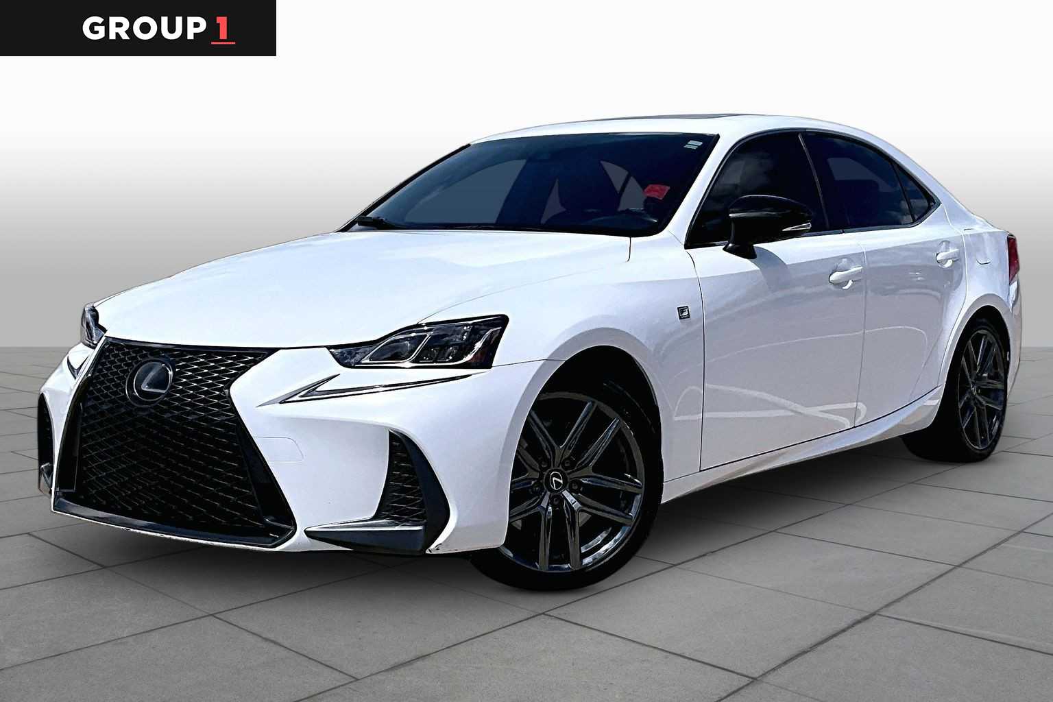 2020 Lexus IS 300 F SPORT  Ultra White at Lexus Southwest Houston