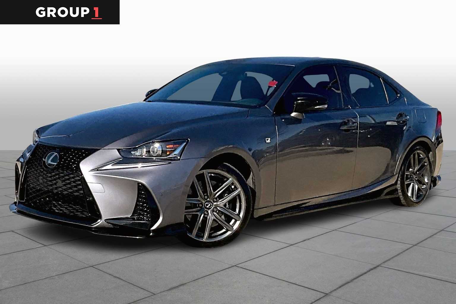 2020 Lexus IS F SPORT  Nebula Gray Pearl at Lexus of Clear Lake