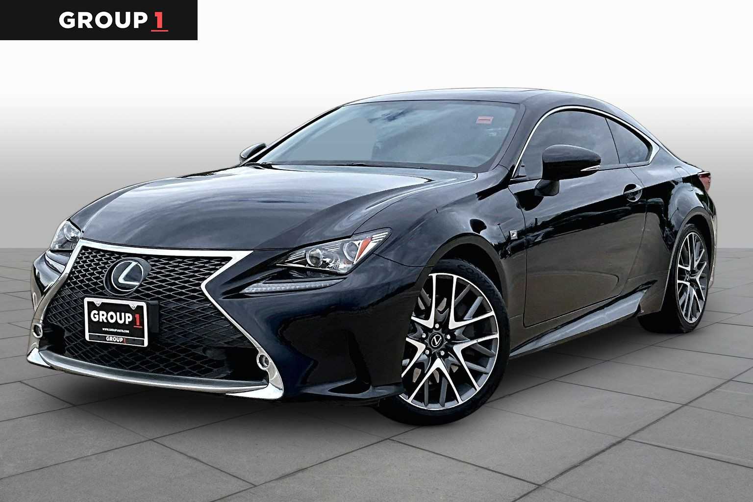 2016 Lexus RC 350  Obsidian at Mac Haik Ford