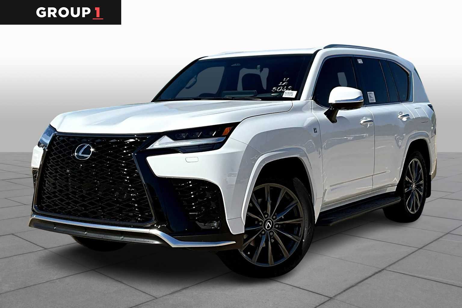 2025 Lexus LX F SPORT  Ultra White at Lexus of Clear Lake