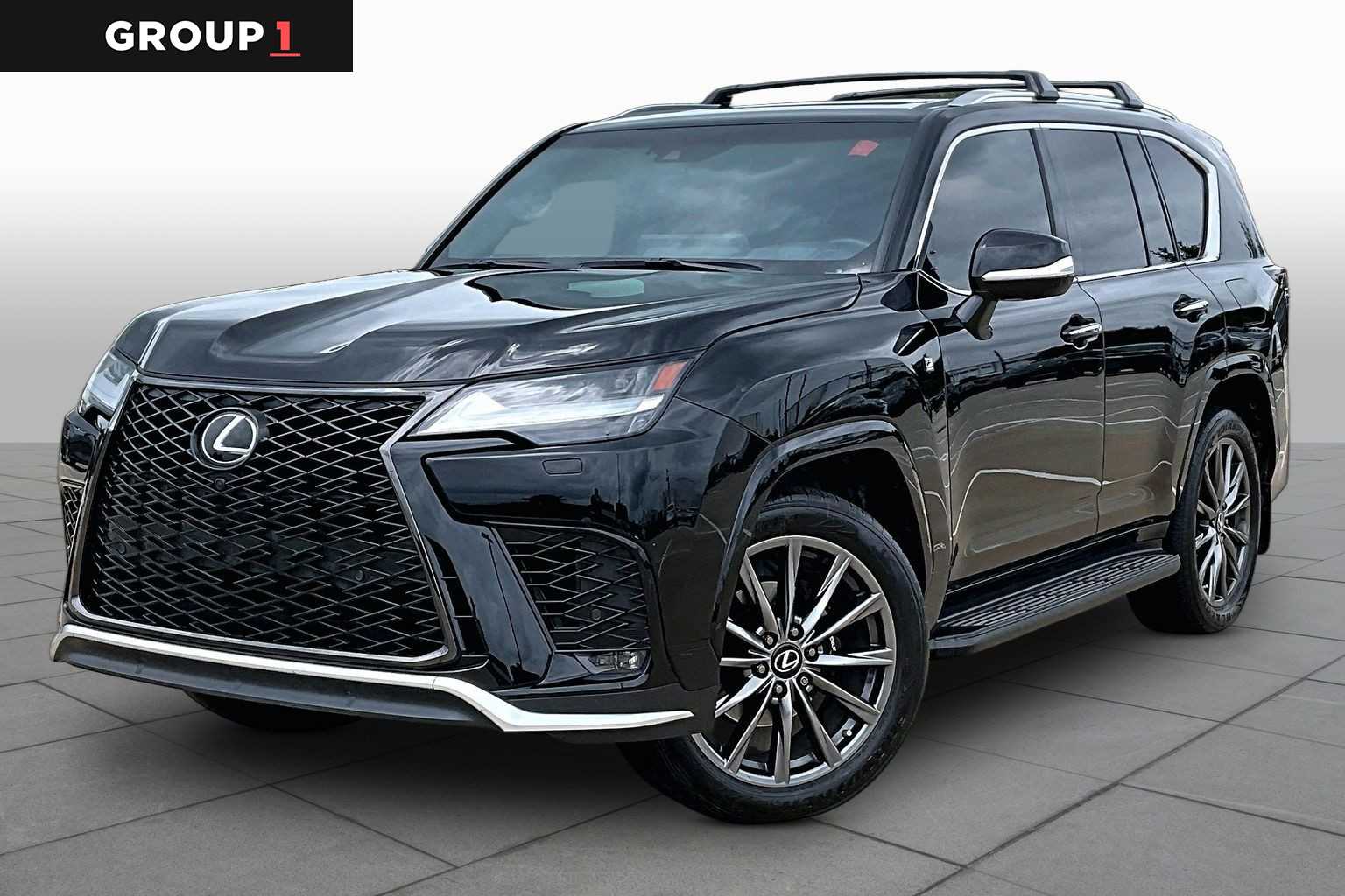 2023 Lexus LX 600 F SPORT  Black at Lexus of Clear Lake