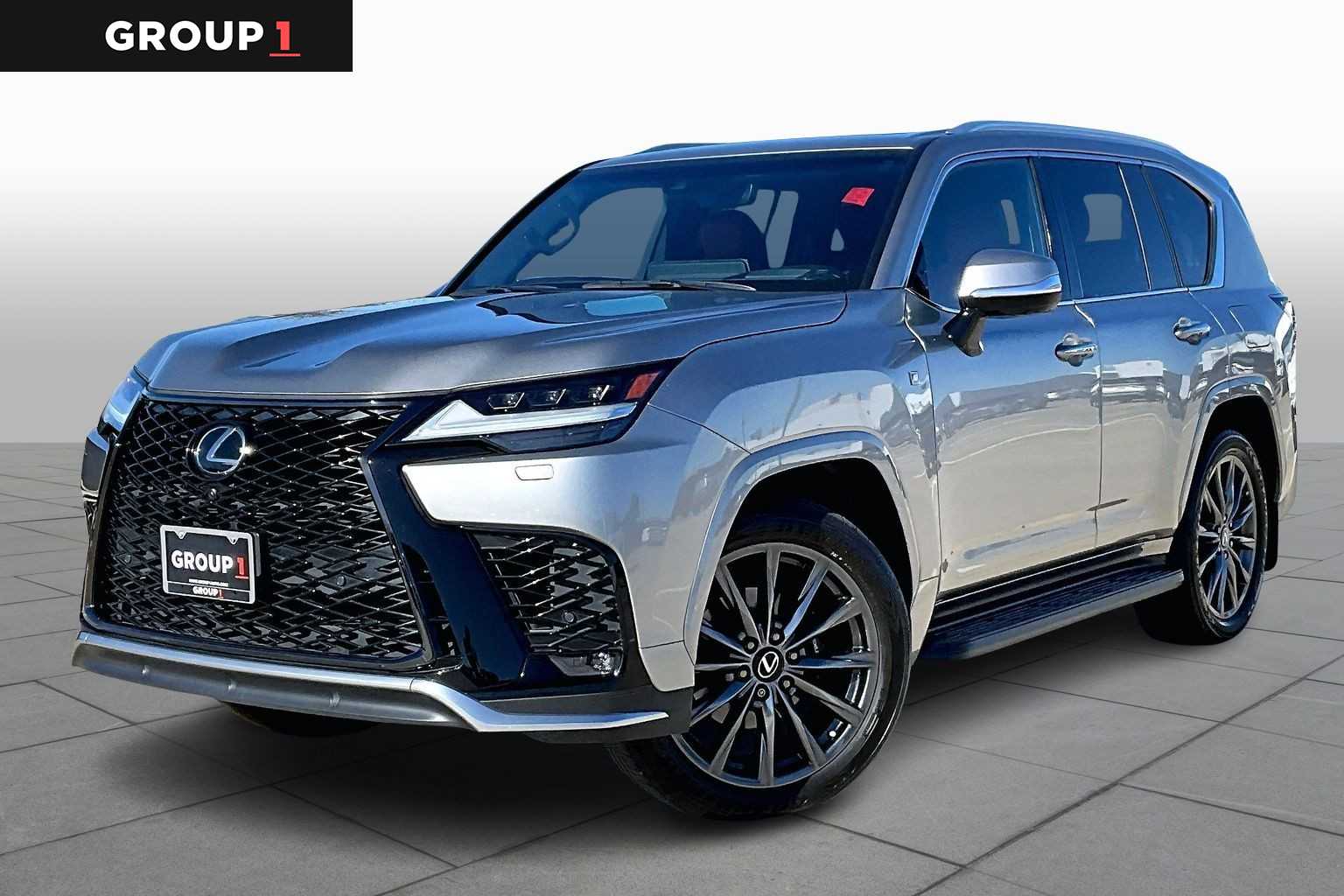 2024 Lexus LX F SPORT  Atomic Silver at Mercedes-Benz of Houston North