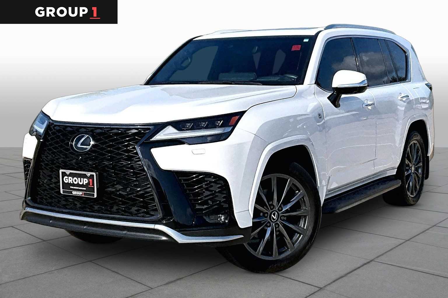 2024 Lexus LX 600 F SPORT  Ultra White at Lexus of Clear Lake