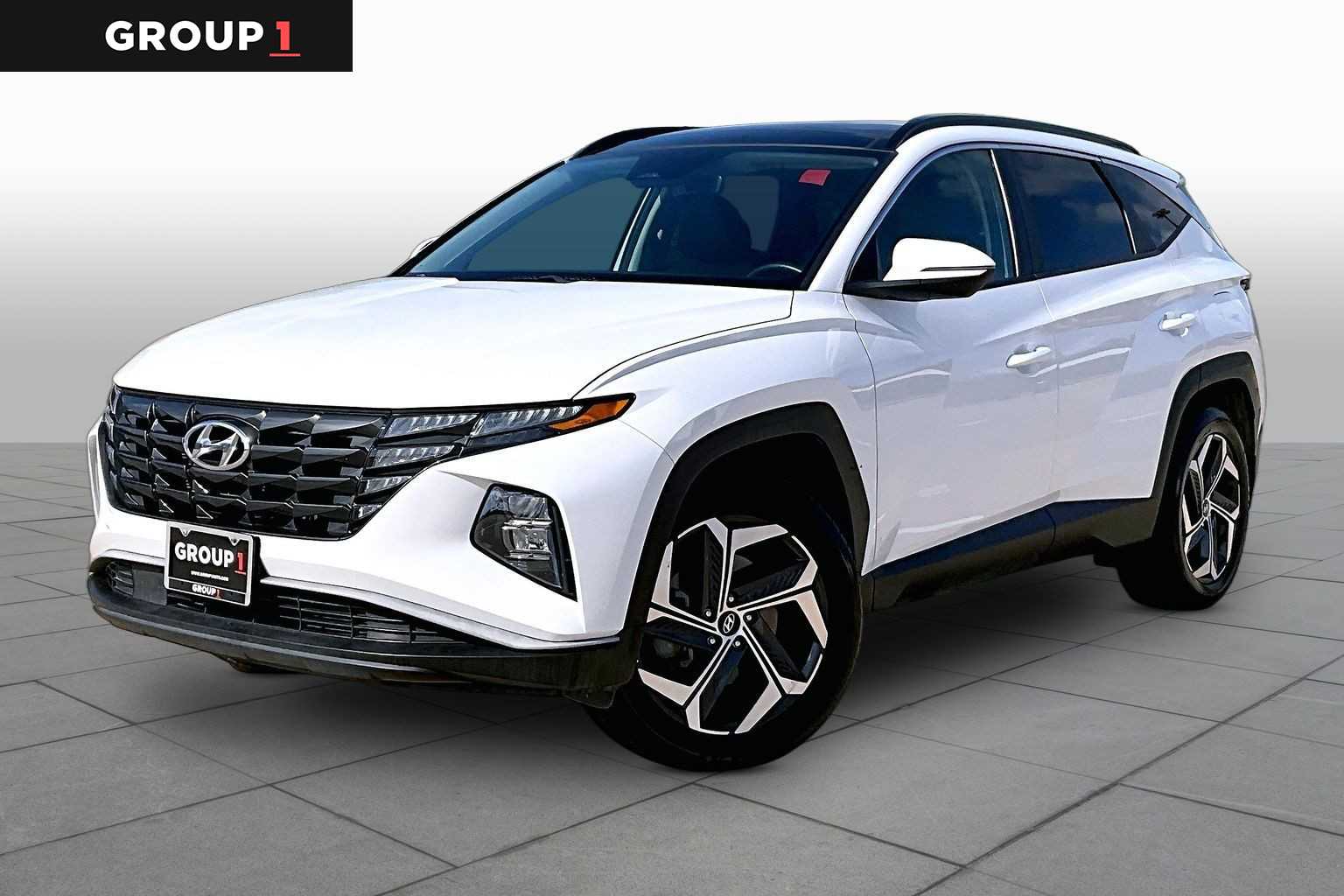 2023 Hyundai Tucson Hybrid SEL Convenience Serenity White Pearl at AutoNation USA Houston
