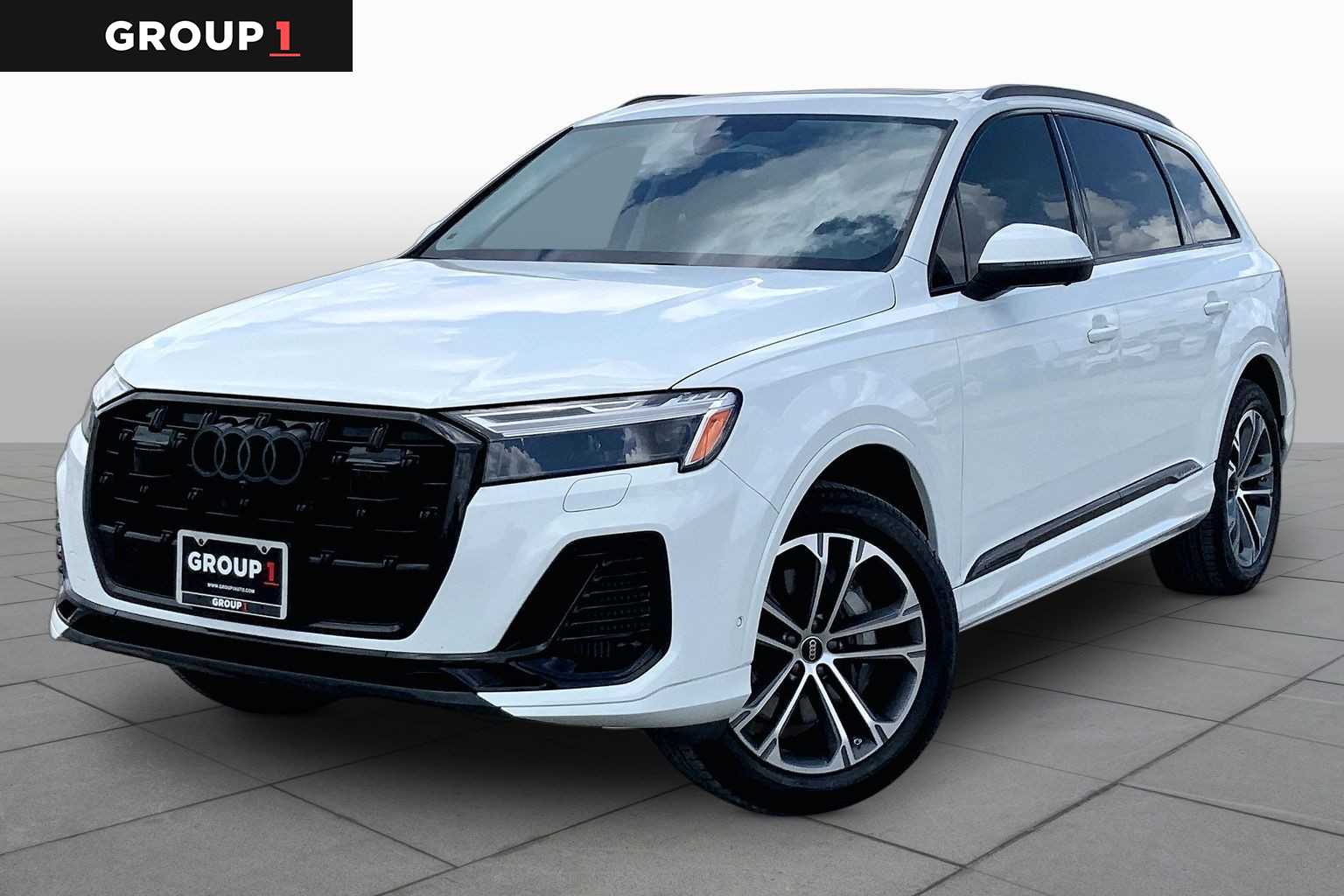 2026 Audi Q7 Premium Carrara White at Friendly Ford Crosby