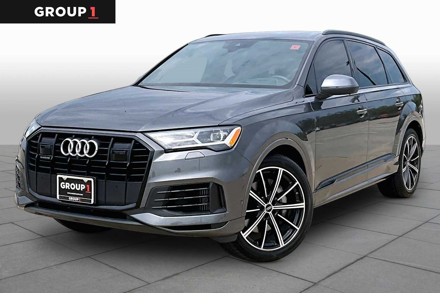 2022 Audi Q7 Prestige Samurai Gray Metallic at Lexus Southwest Houston