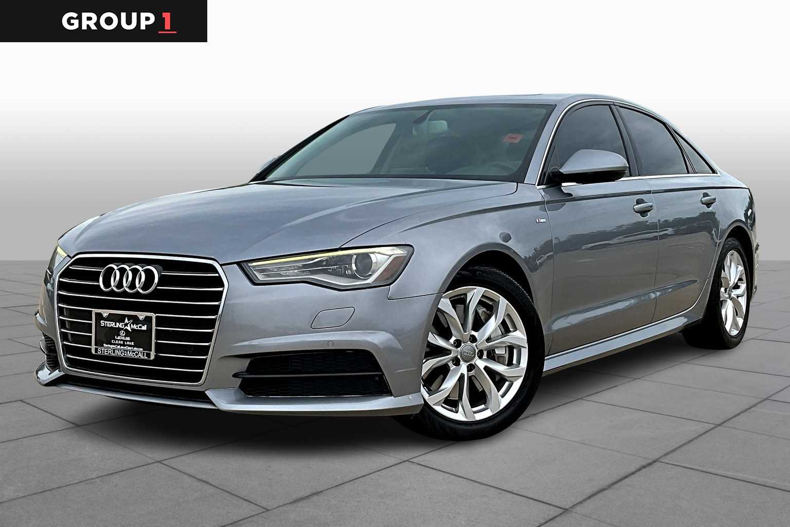 2017 Audi A6 Premium Tornado Gray Metallic at Tomball Ford