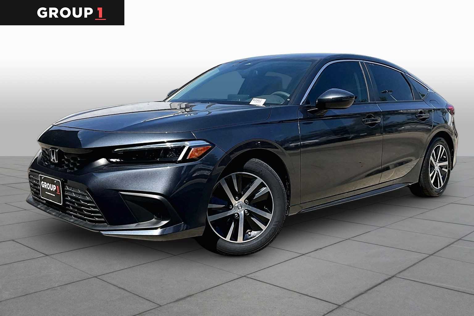 2024 Honda Civic LX Meteorite Gray Metallic at Group 1 Toyota Southwest