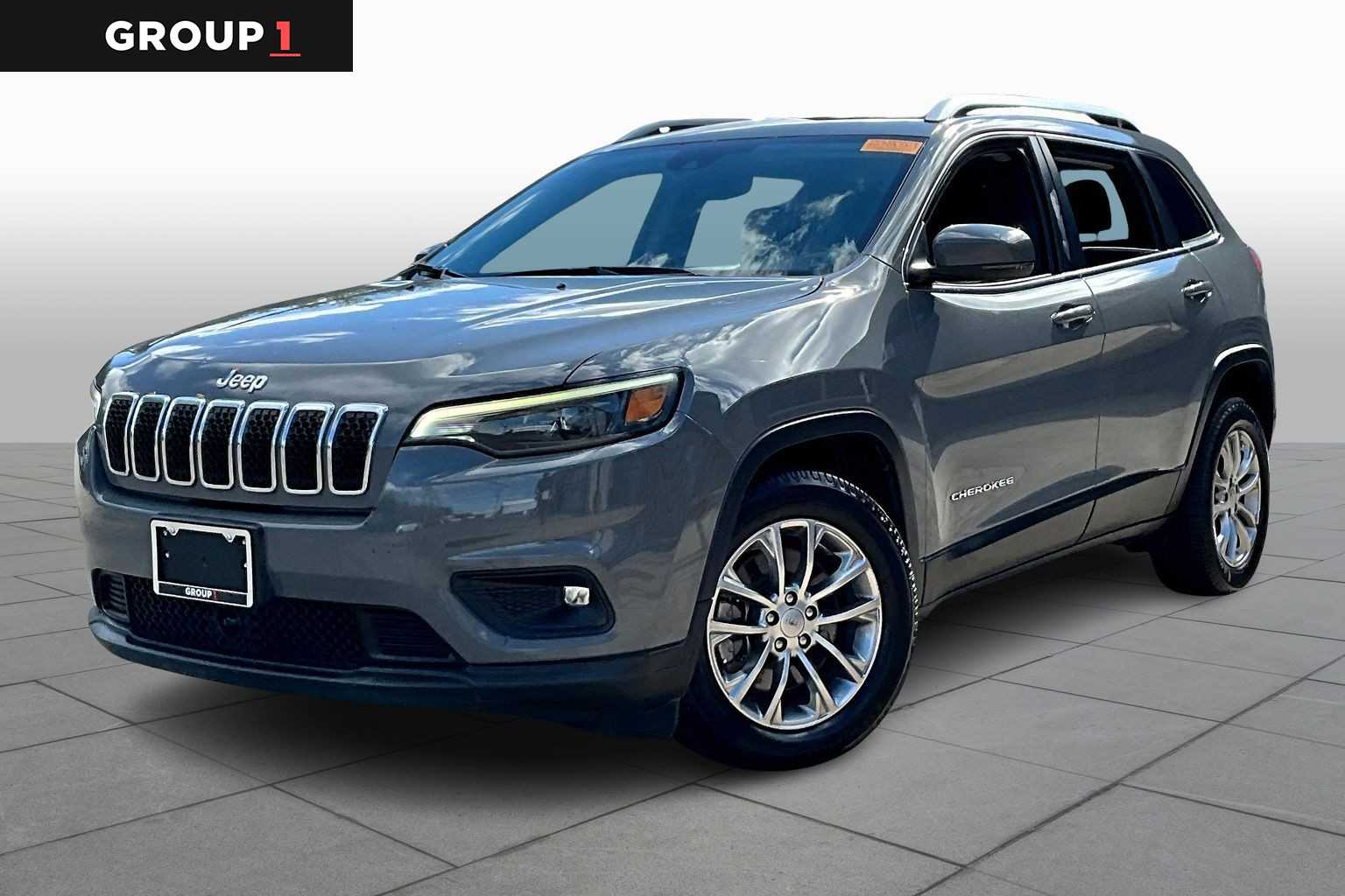 2021 Jeep Cherokee Latitude Plus Sting-Gray Clearcoat at Tomball Chrysler Dodge Jeep Ram