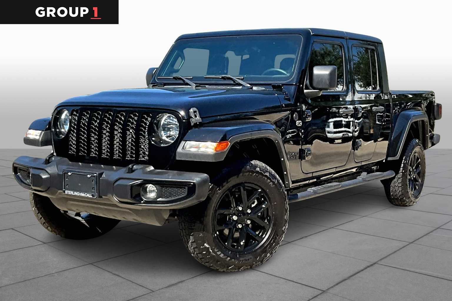 2022 Jeep Gladiator Altitude Black Clearcoat at Lone Star Chevrolet
