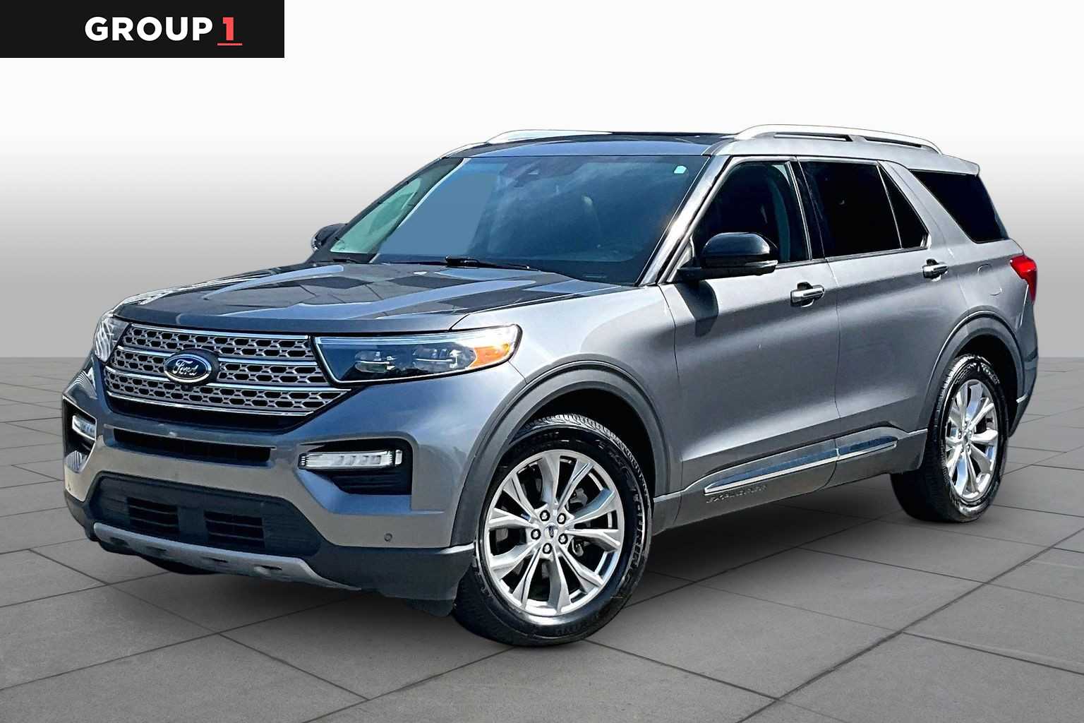 2021 Ford Explorer Limited Carbonized Gray Metallic at AutoNation USA Houston