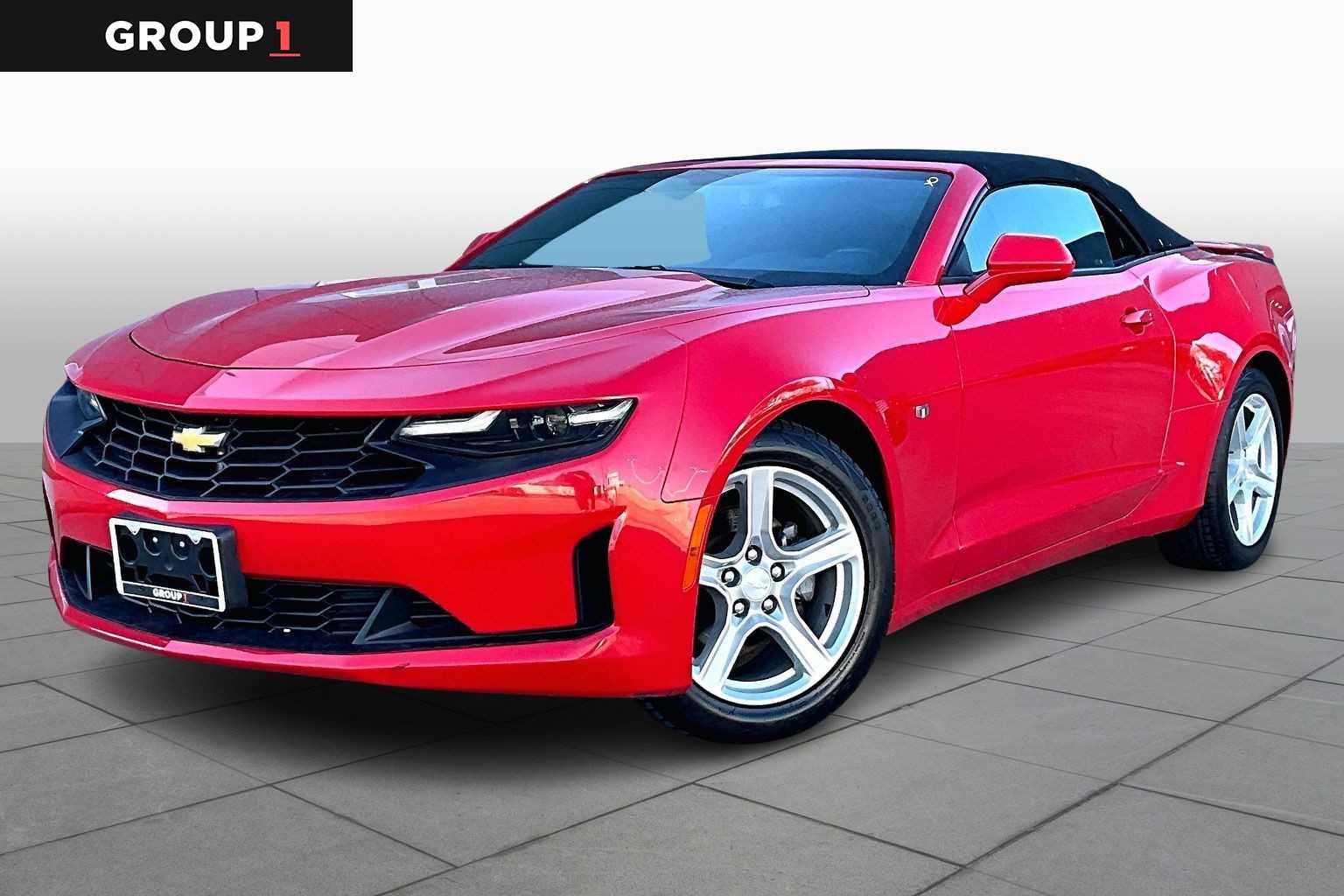 2020 Chevrolet Camaro 1LT Red Hot at AutoNation USA Houston