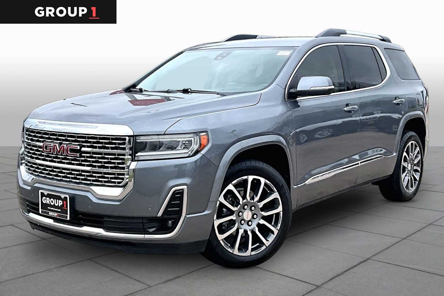 2021 GMC Acadia Denali Satin Steel Metallic at Lone Star Chevrolet