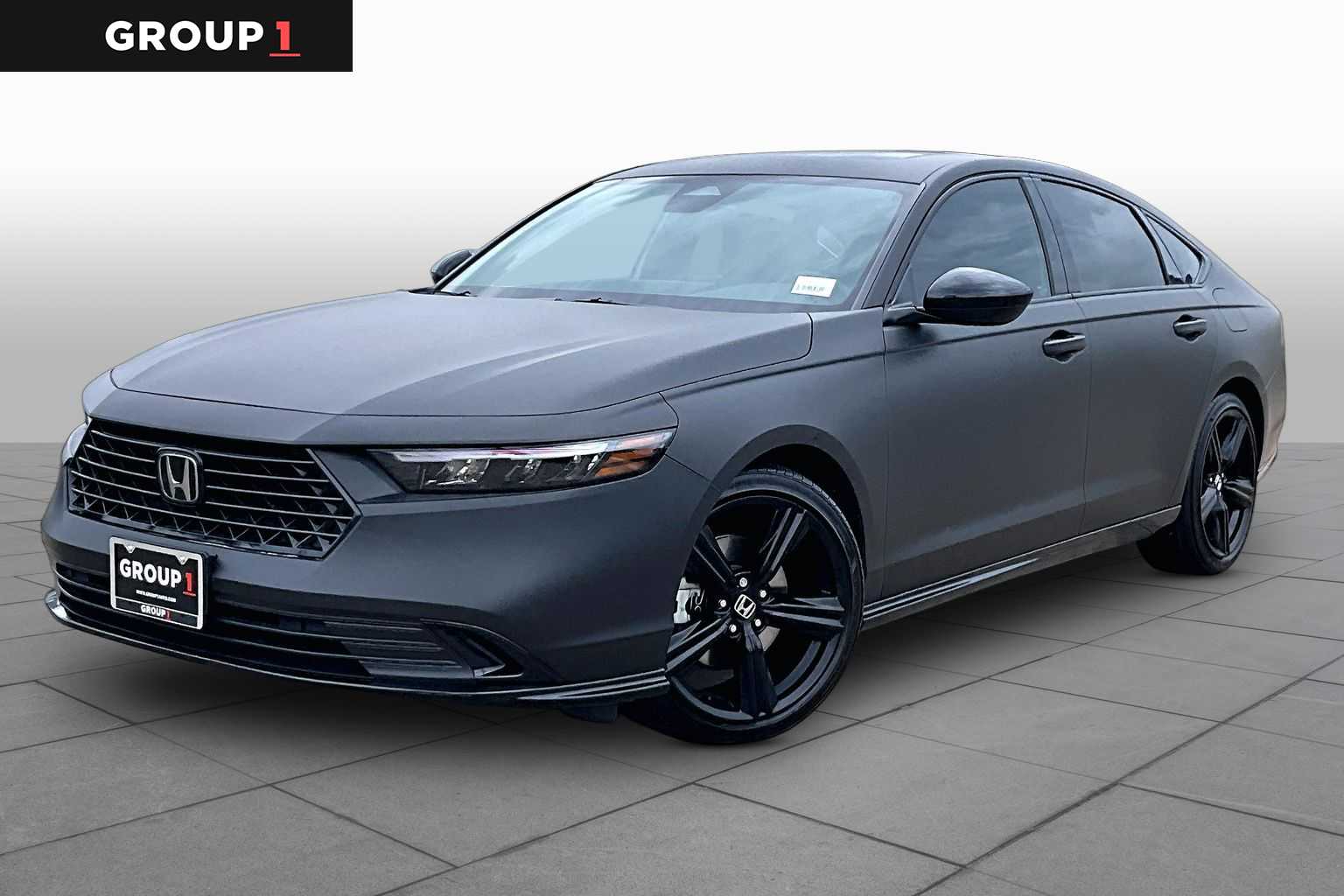 Platinum White Pearl 2025 Honda Accord Hybrid Sport-L FWD Sedan Front-Wheel Drive Continuously Variable Transmission