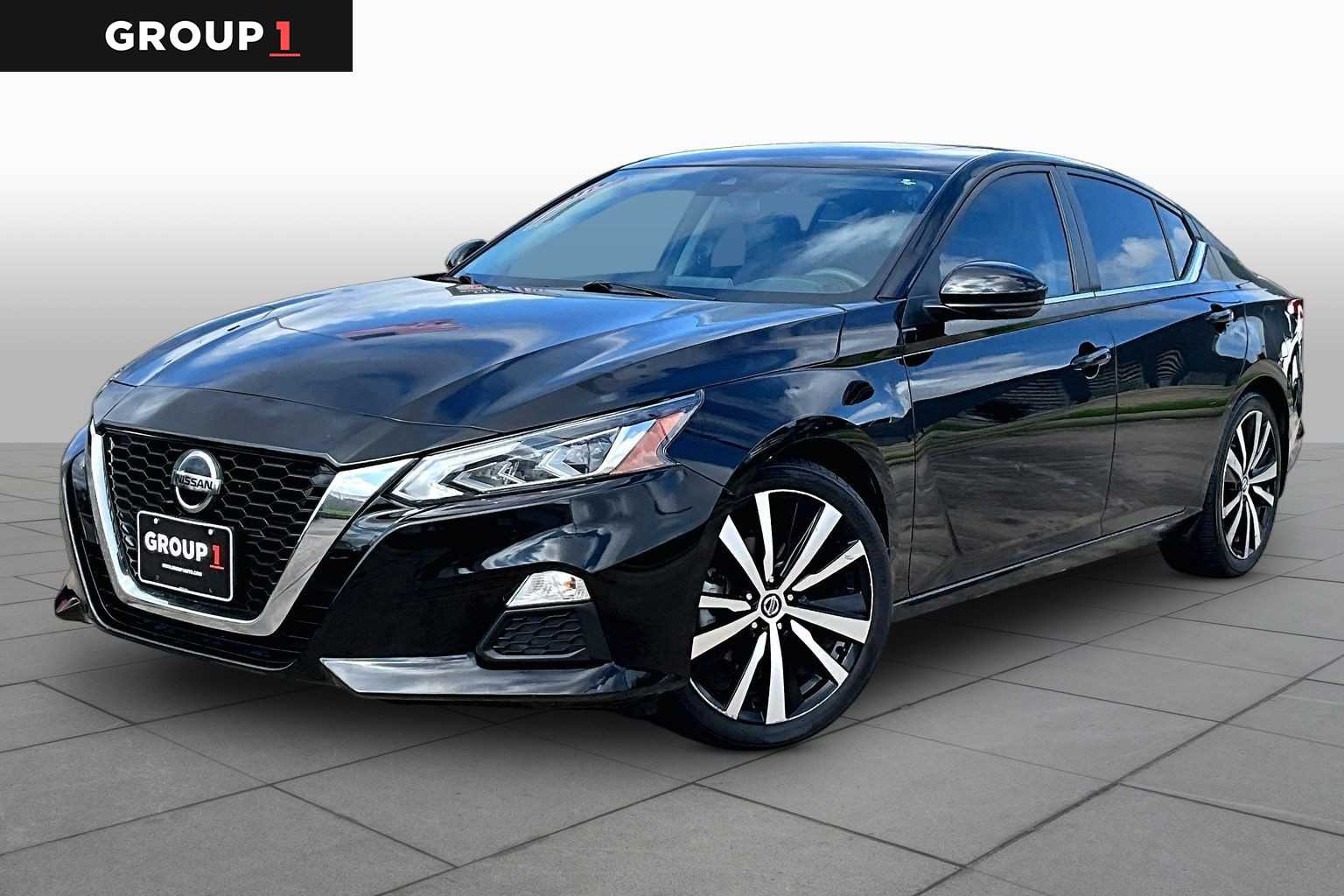 2021 Nissan Altima 2.5 SR Super Black at Honda of Clear Lake