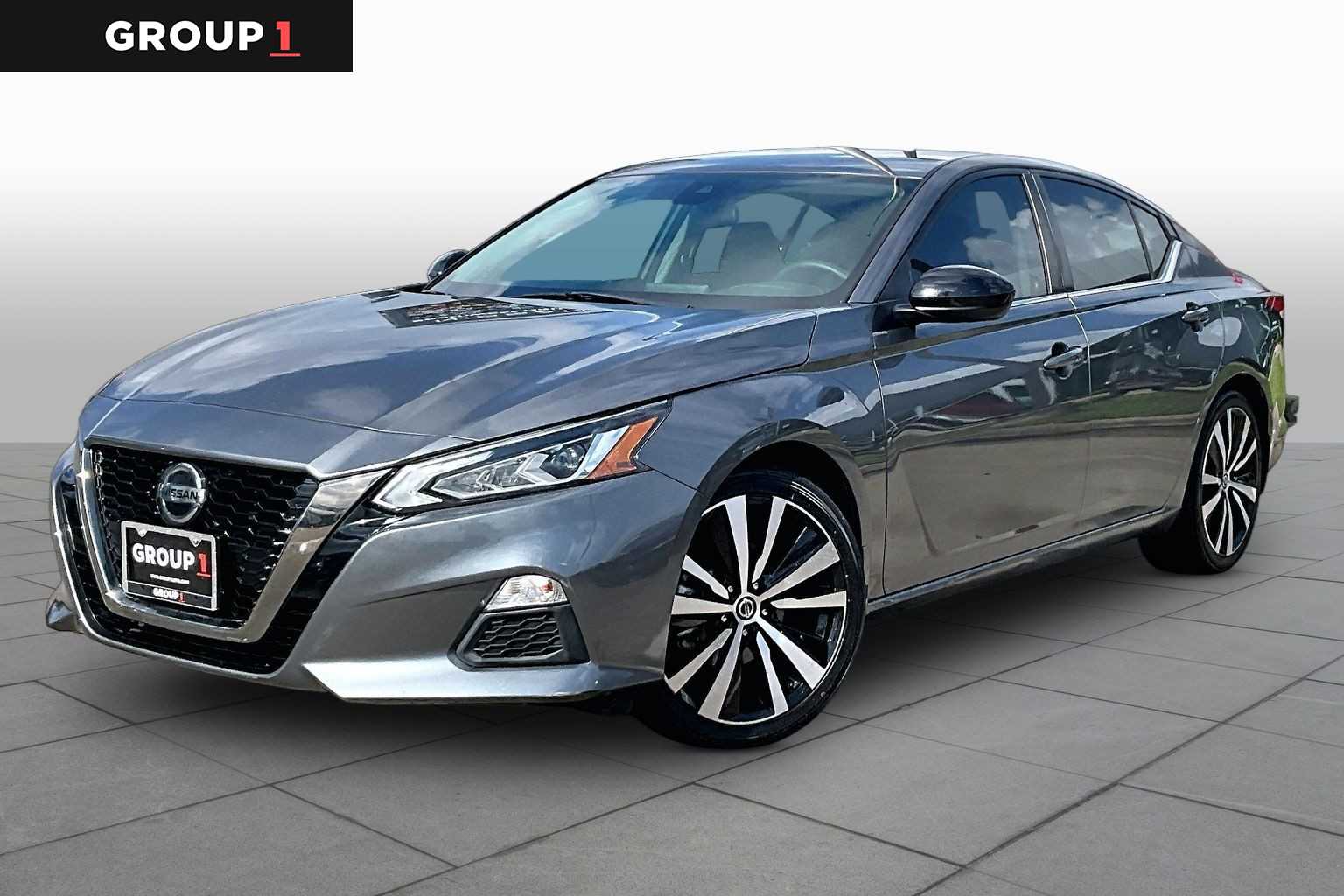 2021 Nissan Altima 2.5 SR Gun Metallic at Tomball Chrysler Dodge Jeep Ram