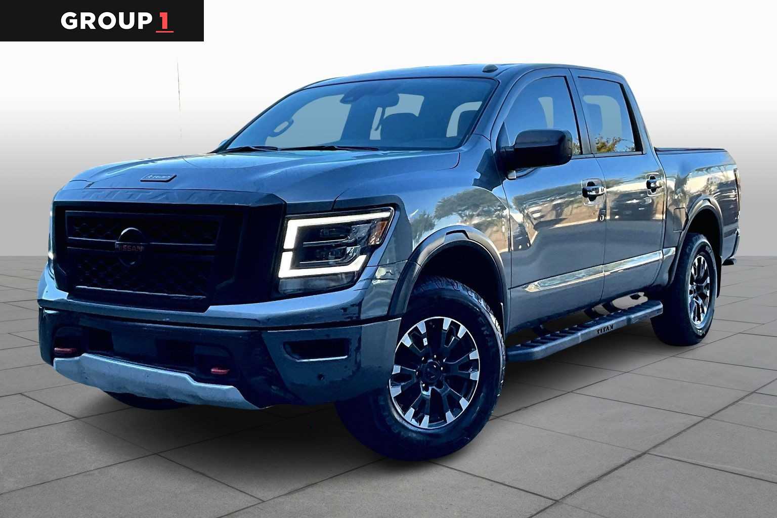 2021 Nissan Titan PRO-4X Gun Metallic at Ron Craft Chevrolet Cadillac