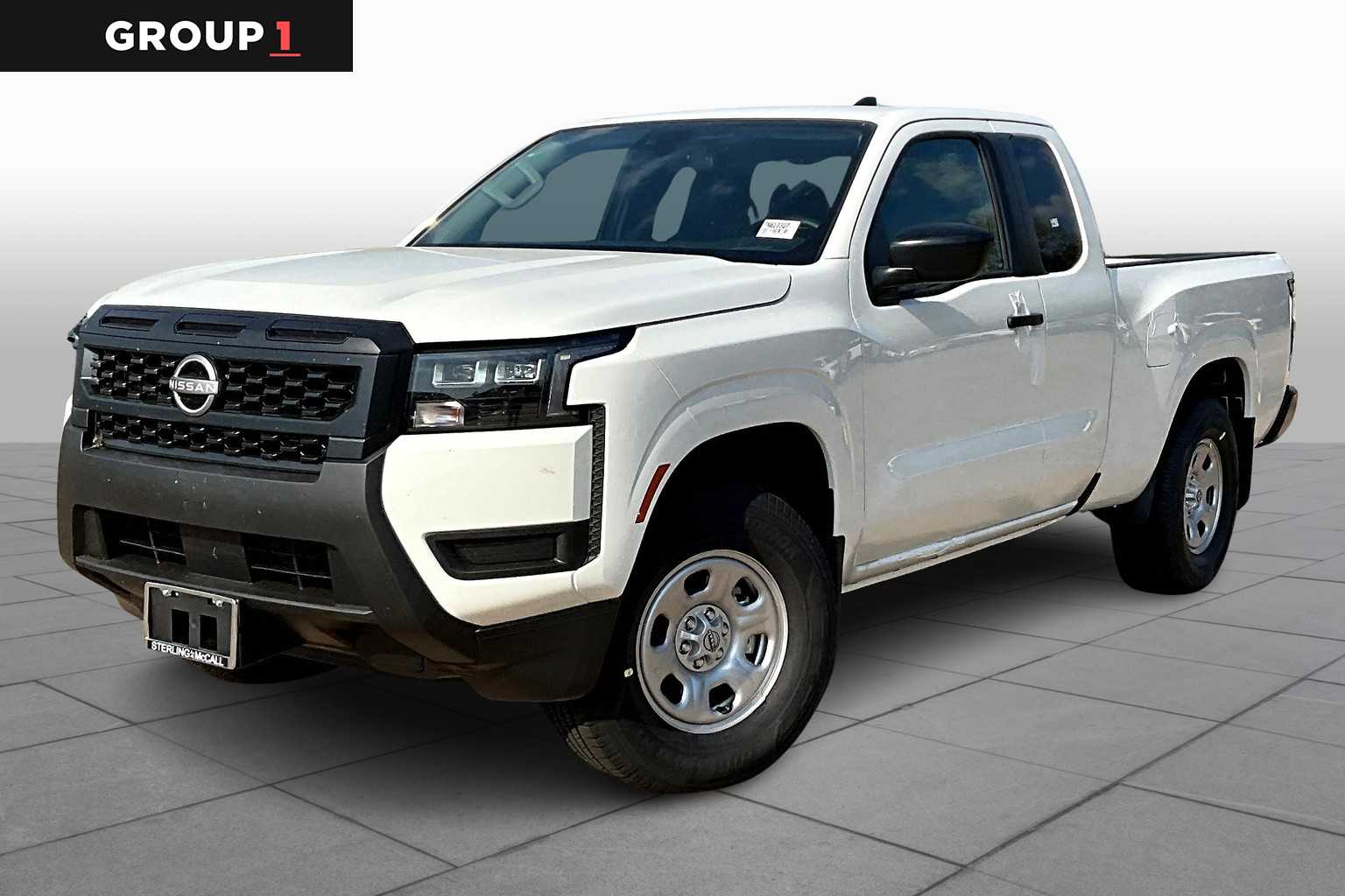 2026 Nissan Frontier S Glacier White at Sterling McCall Nissan