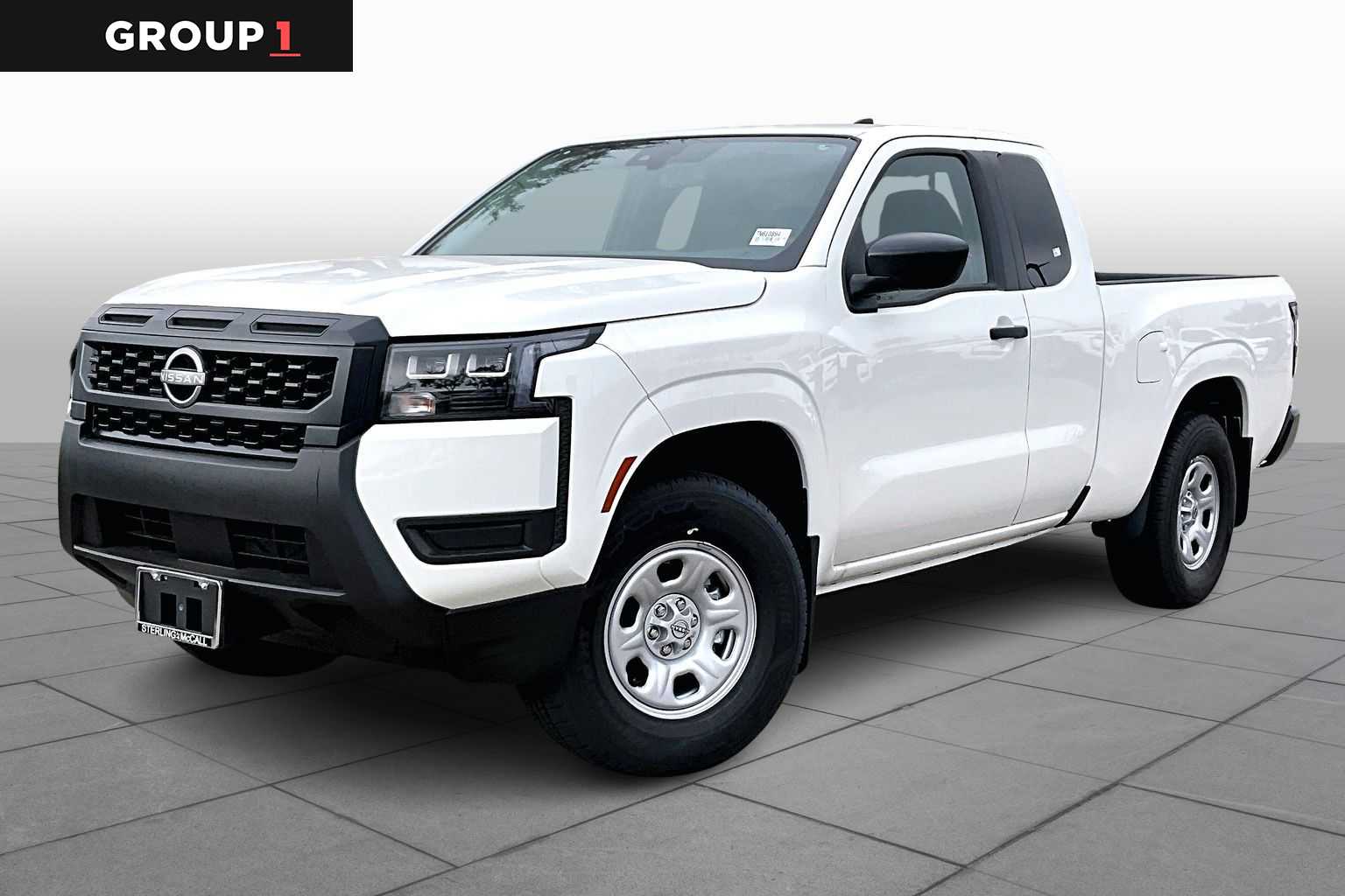 2026 Nissan Frontier S Glacier White at Friendly Ford Crosby