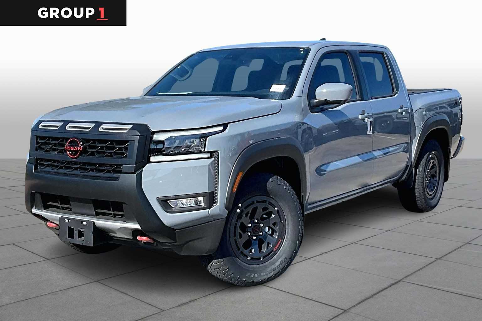 2026 Nissan Frontier PRO-X Boulder Gray Pearl at Sterling McCall Nissan