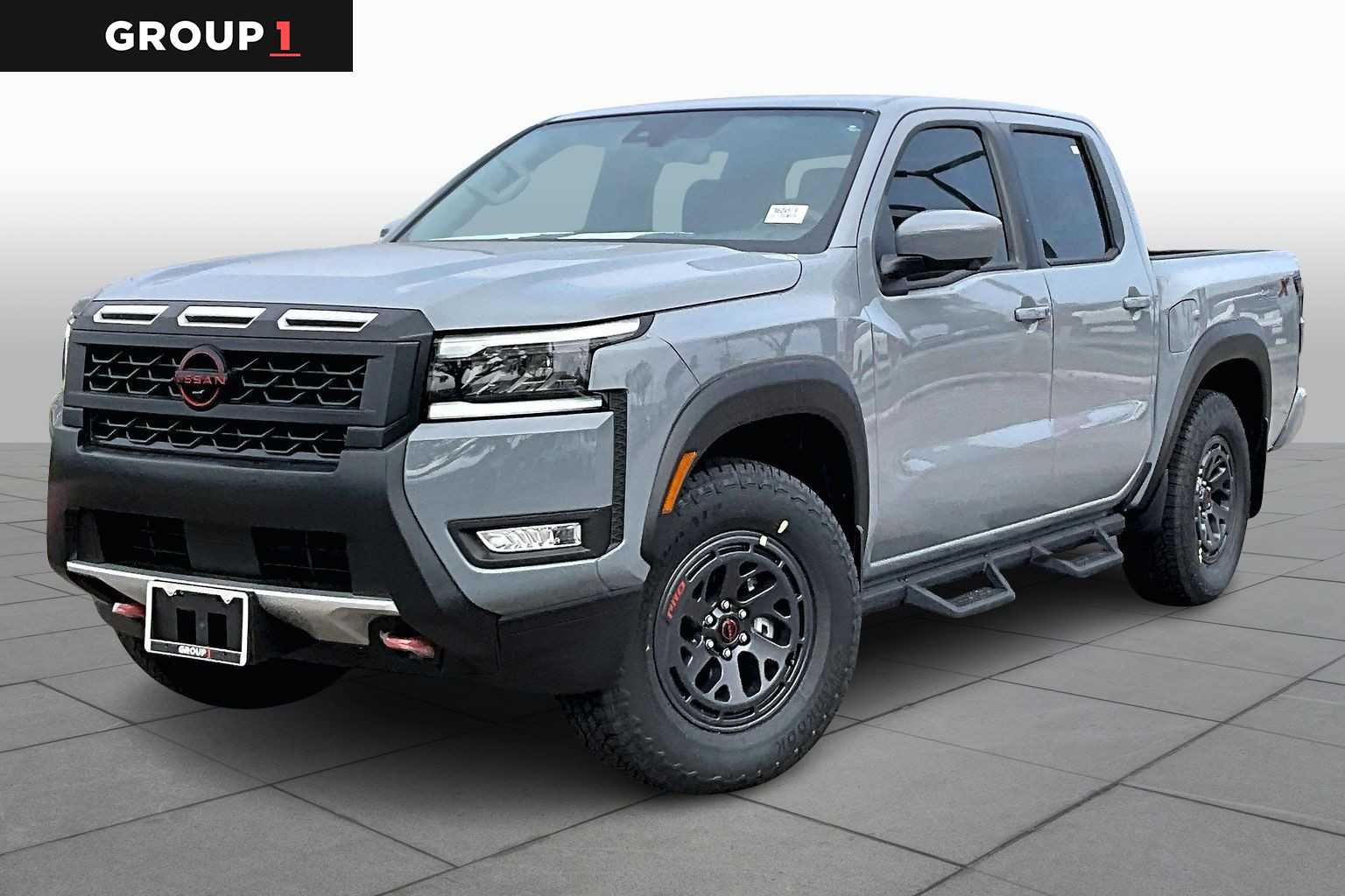 2026 Nissan Frontier PRO-X Boulder Gray Pearl at Sterling McCall Nissan