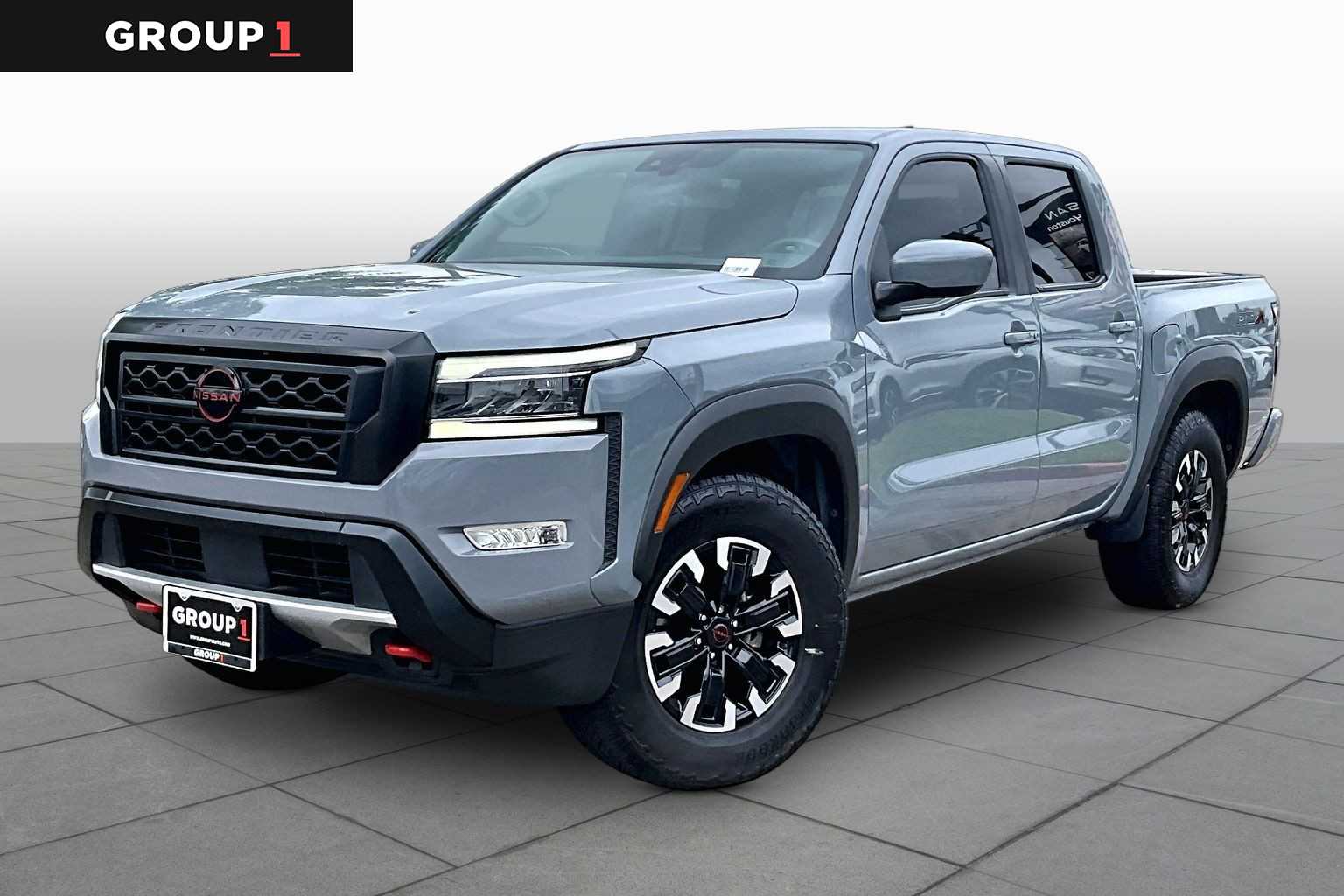 2023 Nissan Frontier PRO-X Boulder Gray Pearl at Group 1 GMC Buick South
