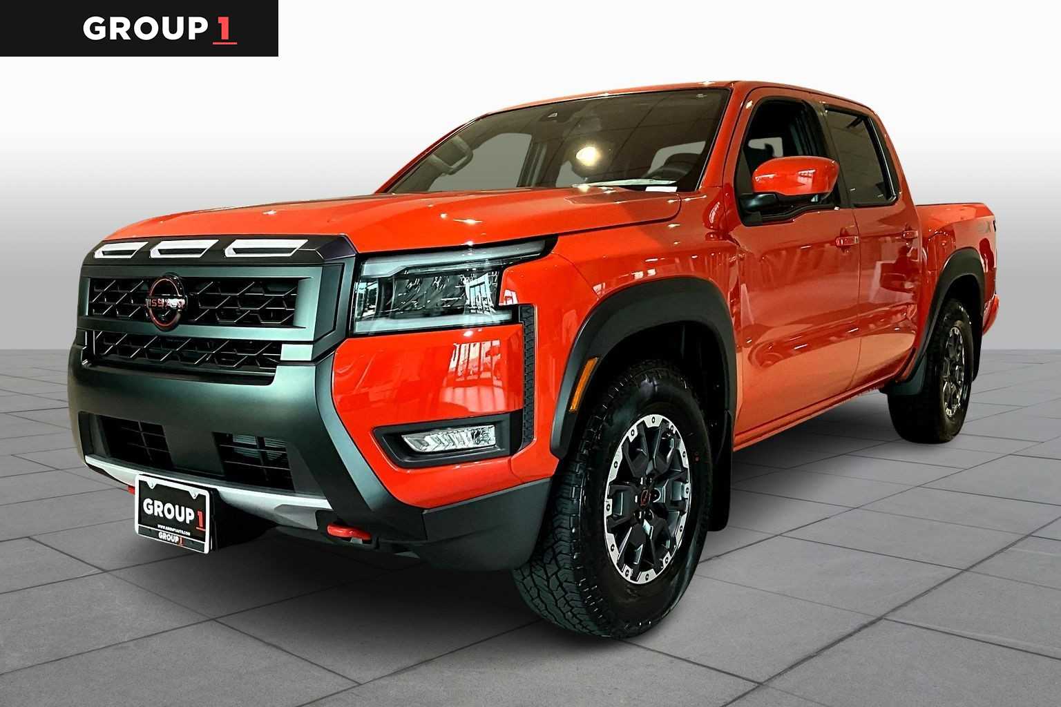 2026 Nissan Frontier PRO-X Afterburn Orange at Sterling McCall Nissan