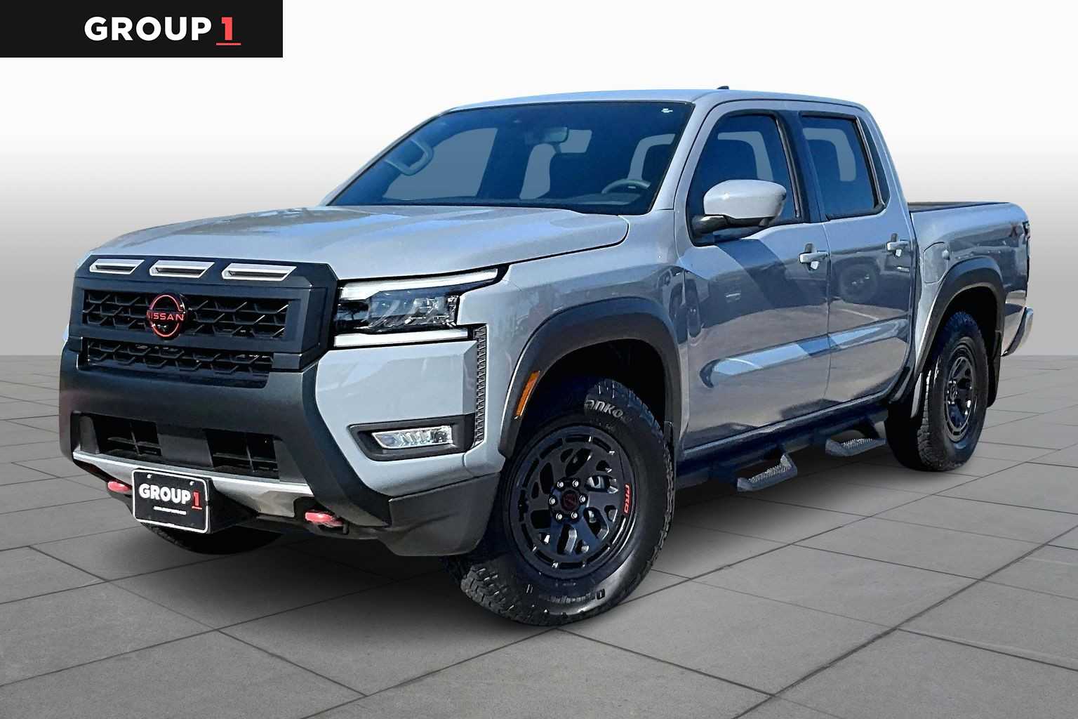 2026 Nissan Frontier PRO-X Boulder Gray Pearl at Sterling McCall Nissan