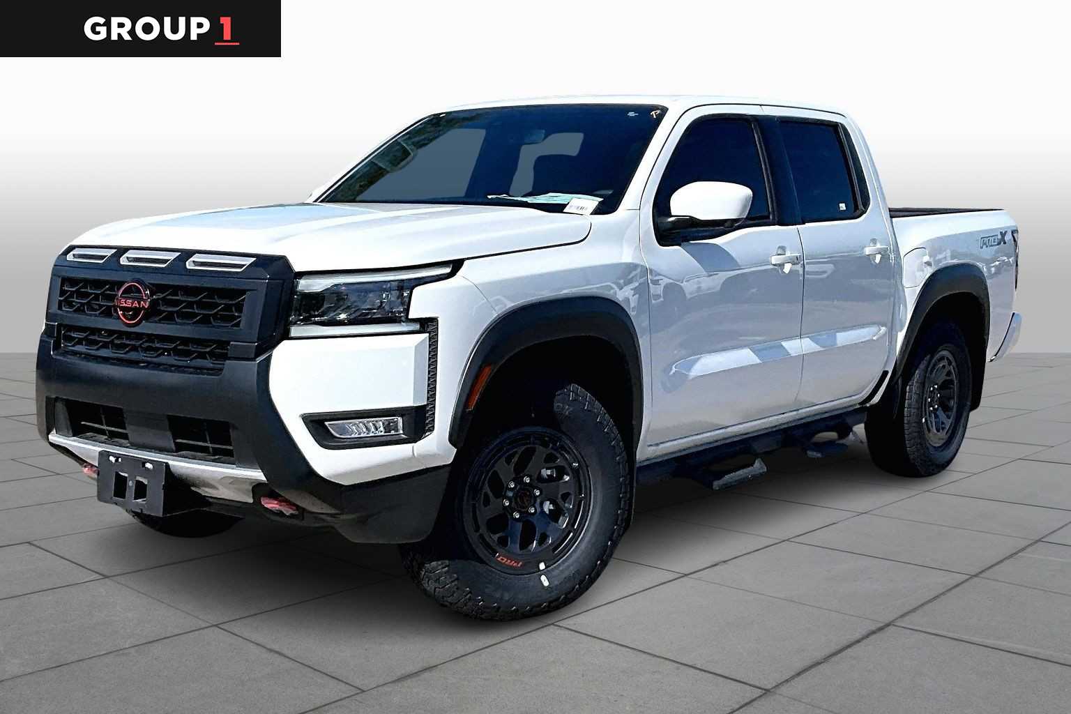 2026 Nissan Frontier PRO-X Glacier White at Sterling McCall Nissan