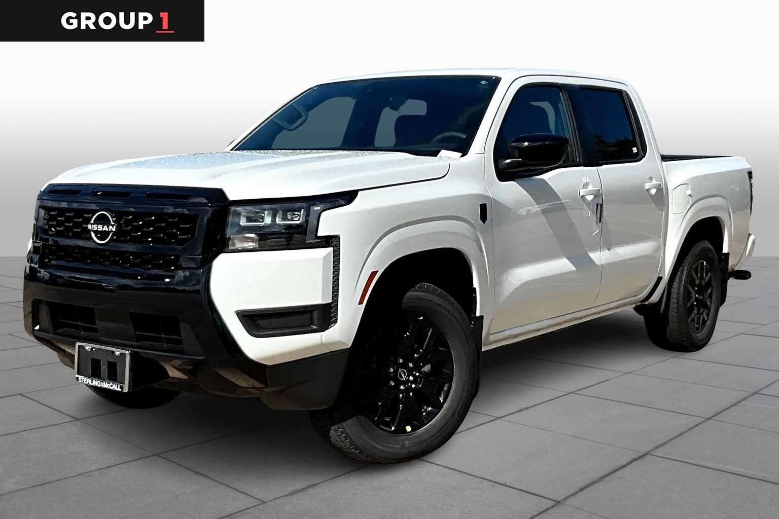 2026 Nissan Frontier SV Glacier White at Sterling McCall Nissan