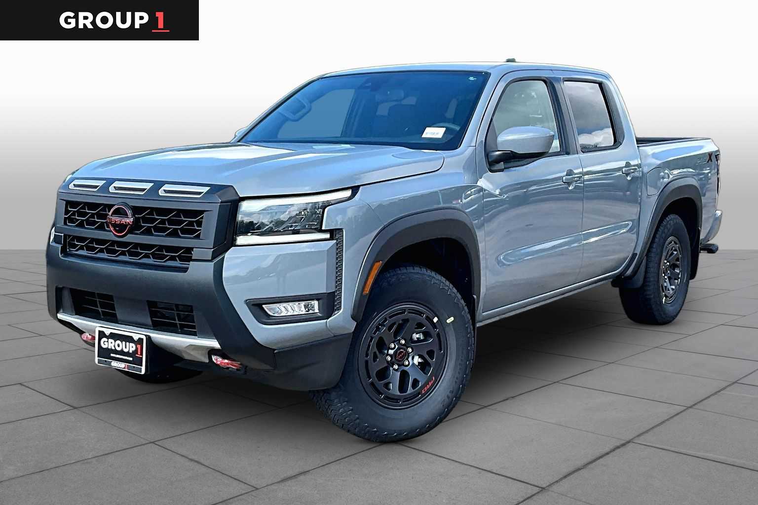 2026 Nissan Frontier PRO-X Boulder Gray Pearl at Sterling McCall Nissan