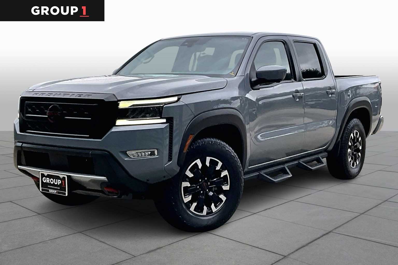 2023 Nissan Frontier PRO-4X Boulder Gray Pearl at Davis Chevrolet