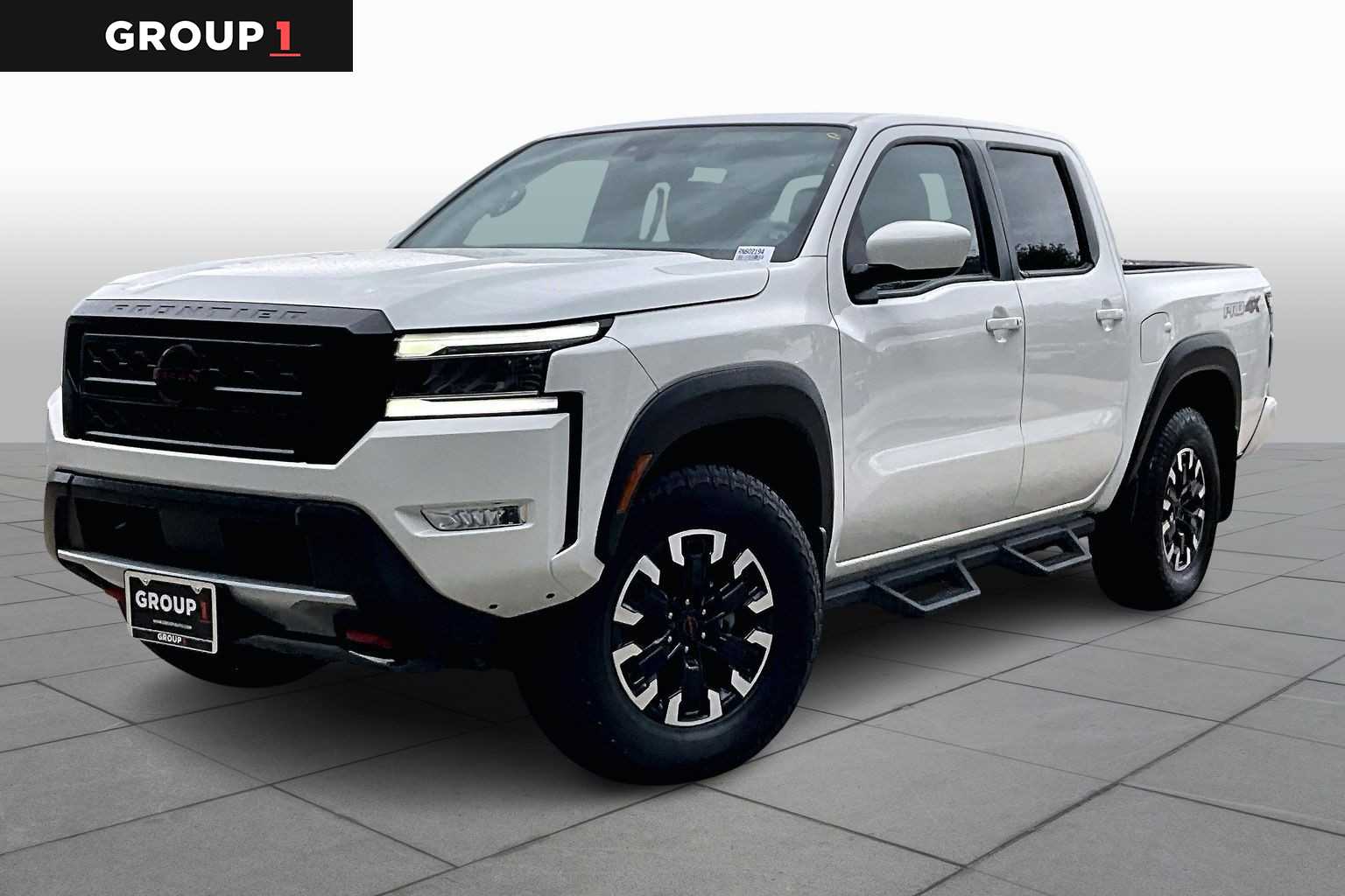 2024 Nissan Frontier PRO-4X Glacier White at Davis Chevrolet