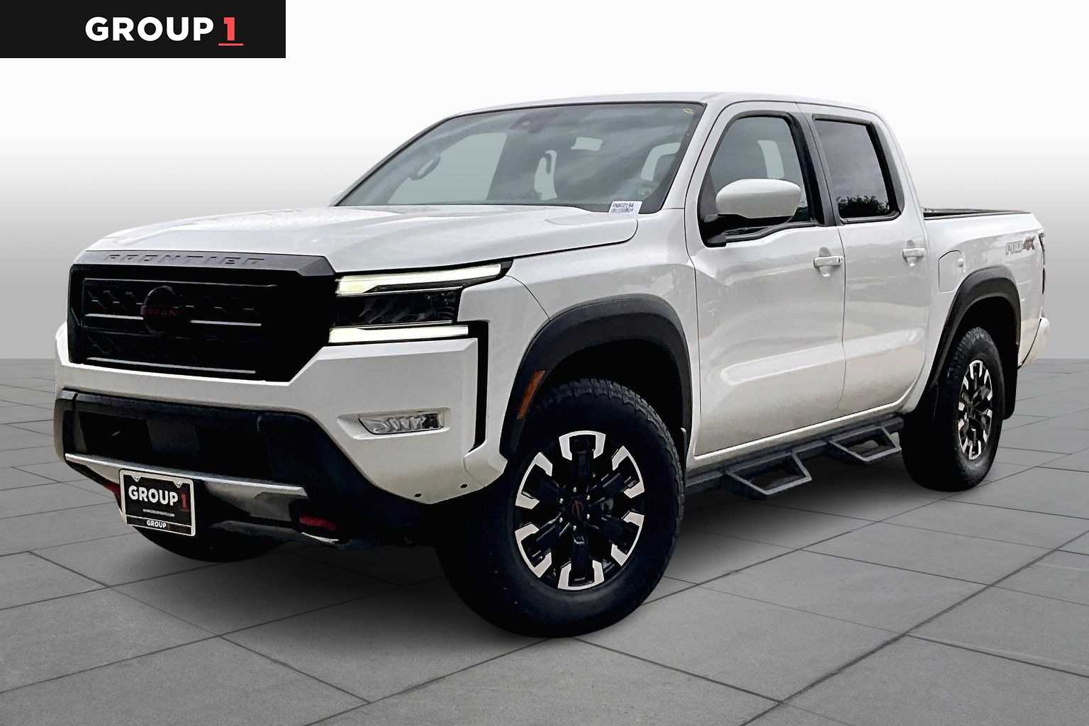 2024 Nissan Frontier PRO-4X Glacier White at Texan GMC Buick